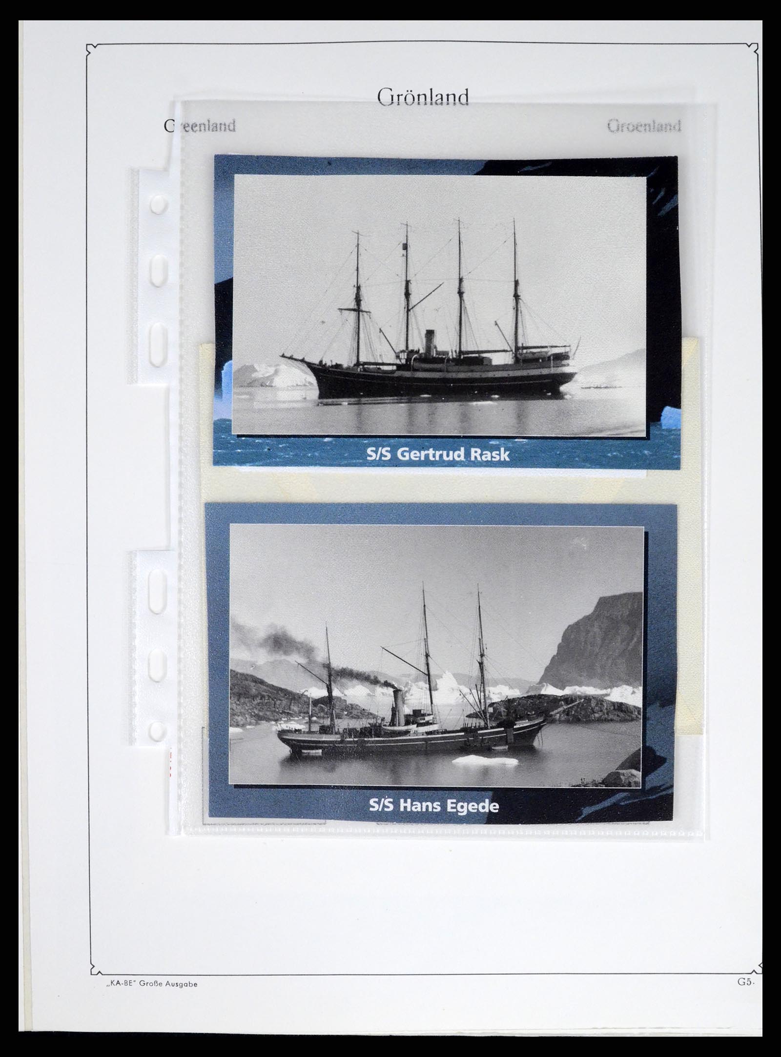 37406 003 - Postzegelverzameling 37406 Groenland 1938-2014.