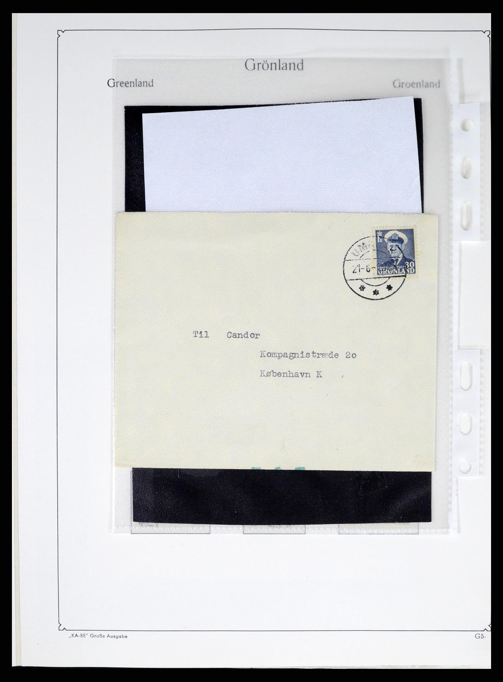 37406 004 - Postzegelverzameling 37406 Groenland 1938-2014.