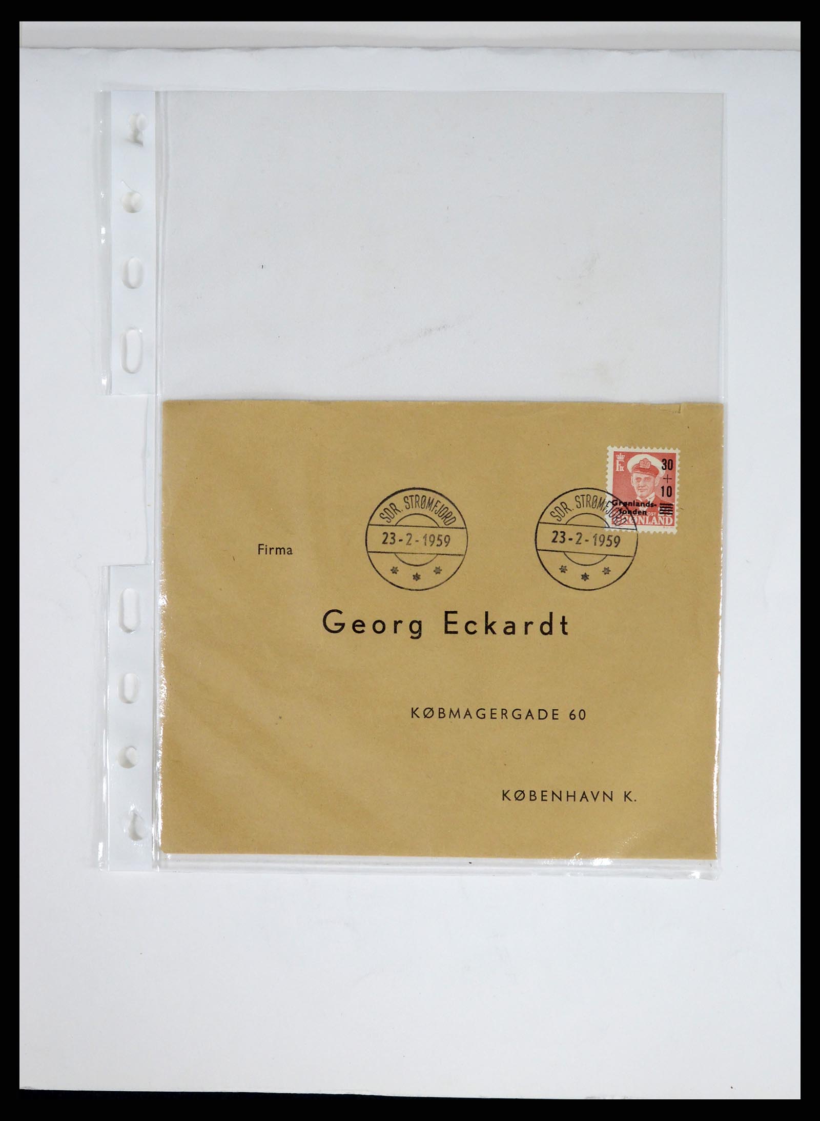 37406 007 - Postzegelverzameling 37406 Groenland 1938-2014.