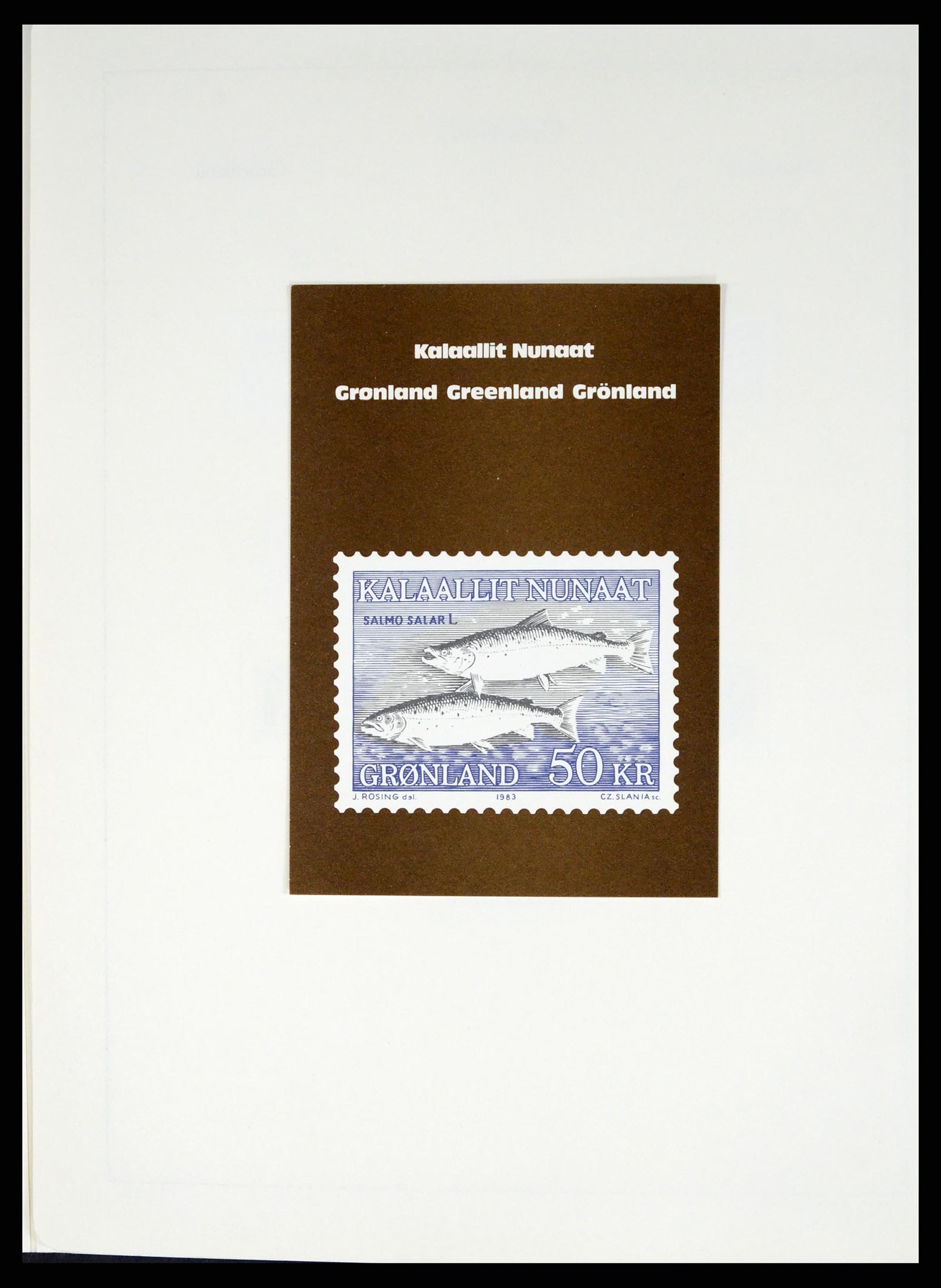 37406 019 - Stamp collection 37406 Greenland 1938-2014.