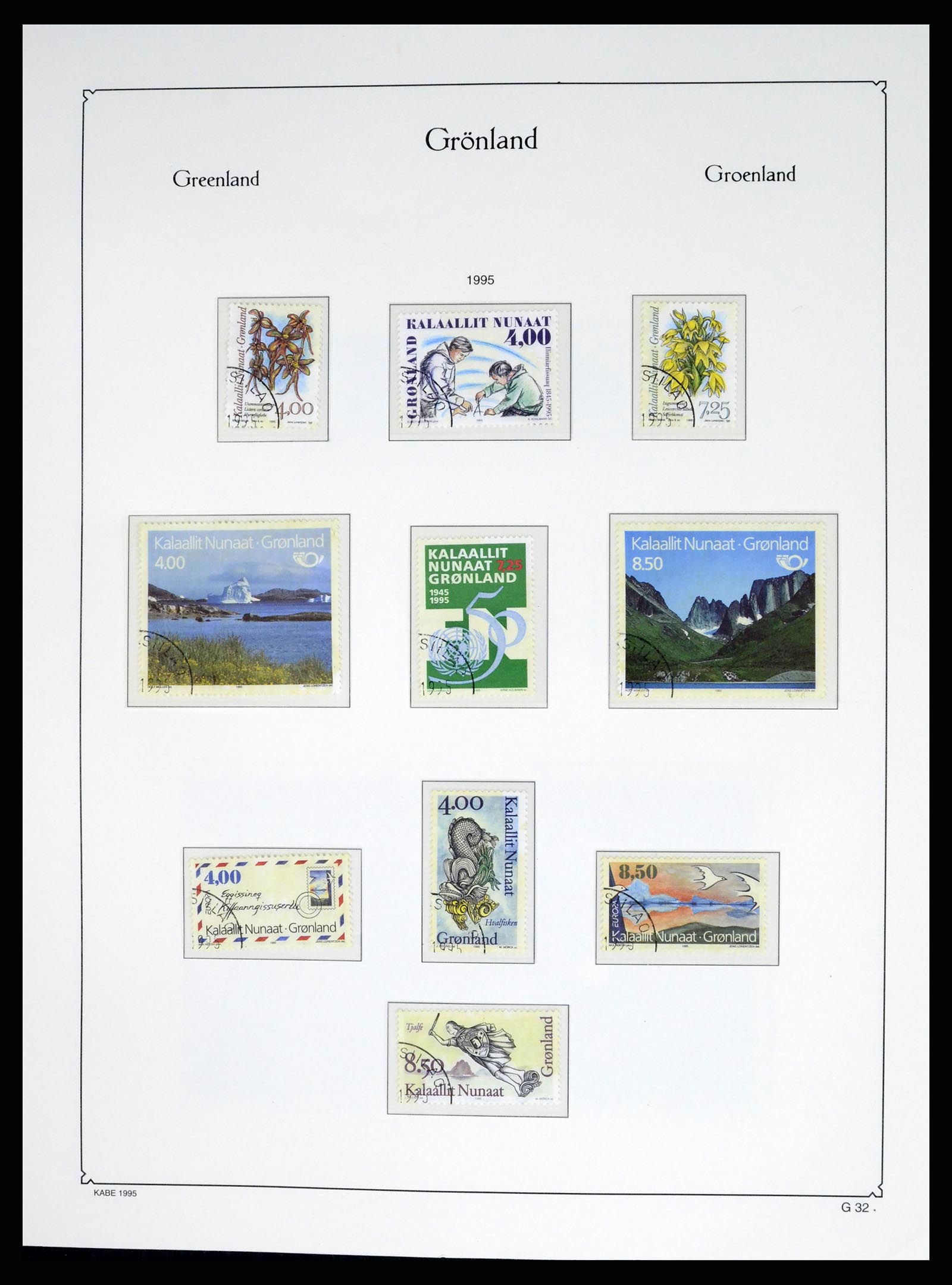 37406 035 - Postzegelverzameling 37406 Groenland 1938-2014.