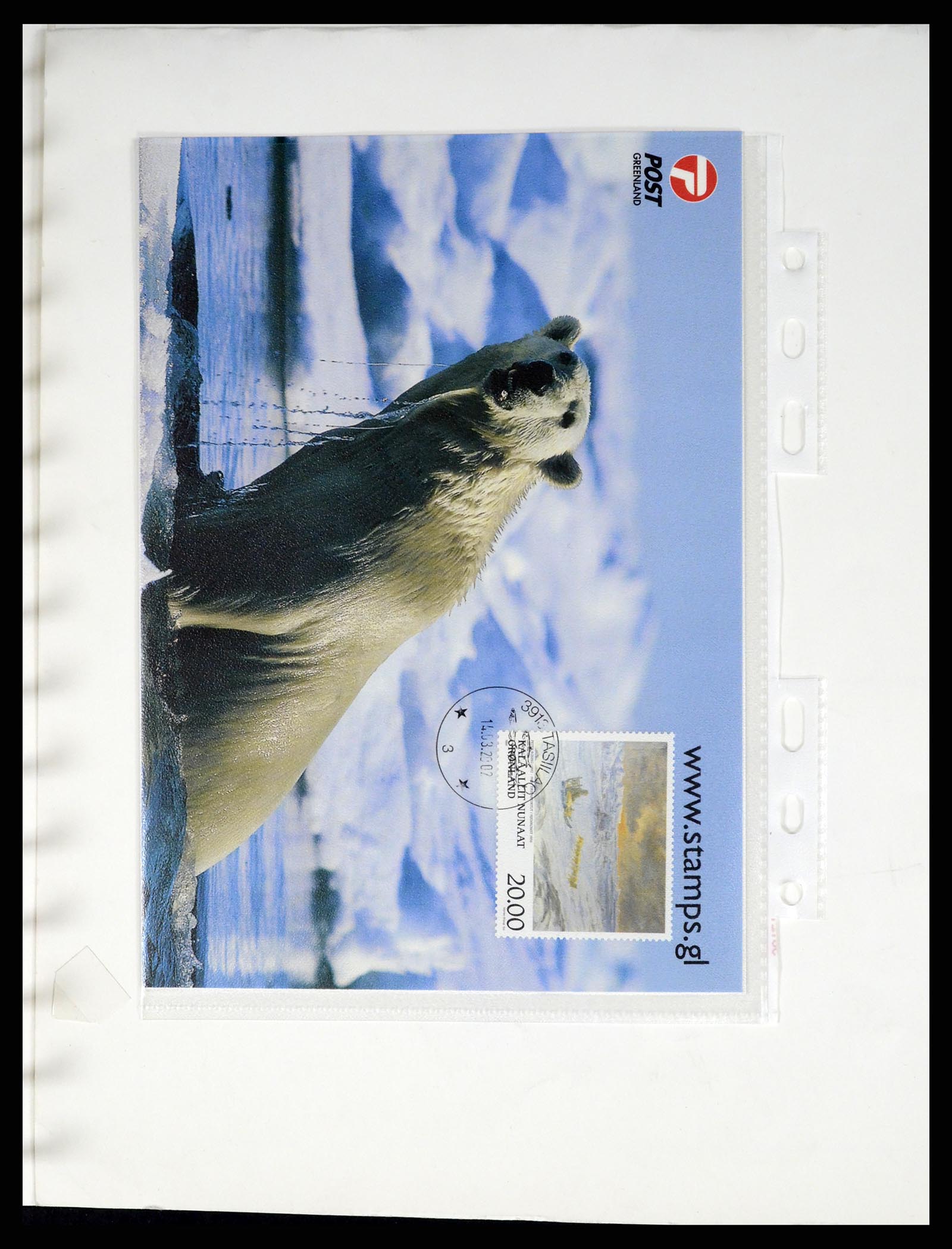 37406 049 - Postzegelverzameling 37406 Groenland 1938-2014.