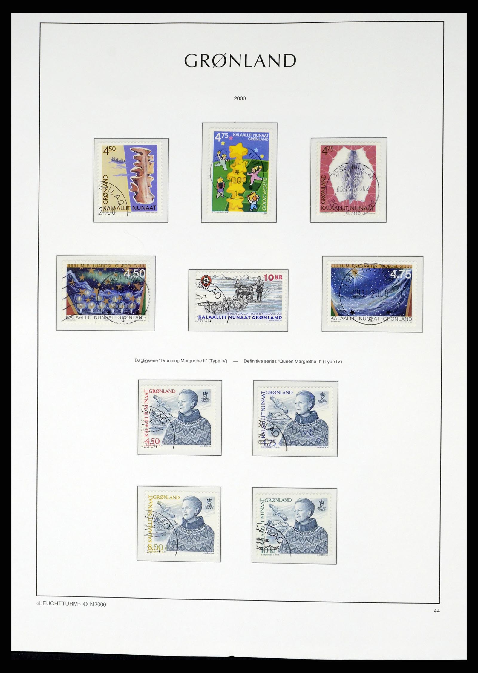 37406 055 - Postzegelverzameling 37406 Groenland 1938-2014.