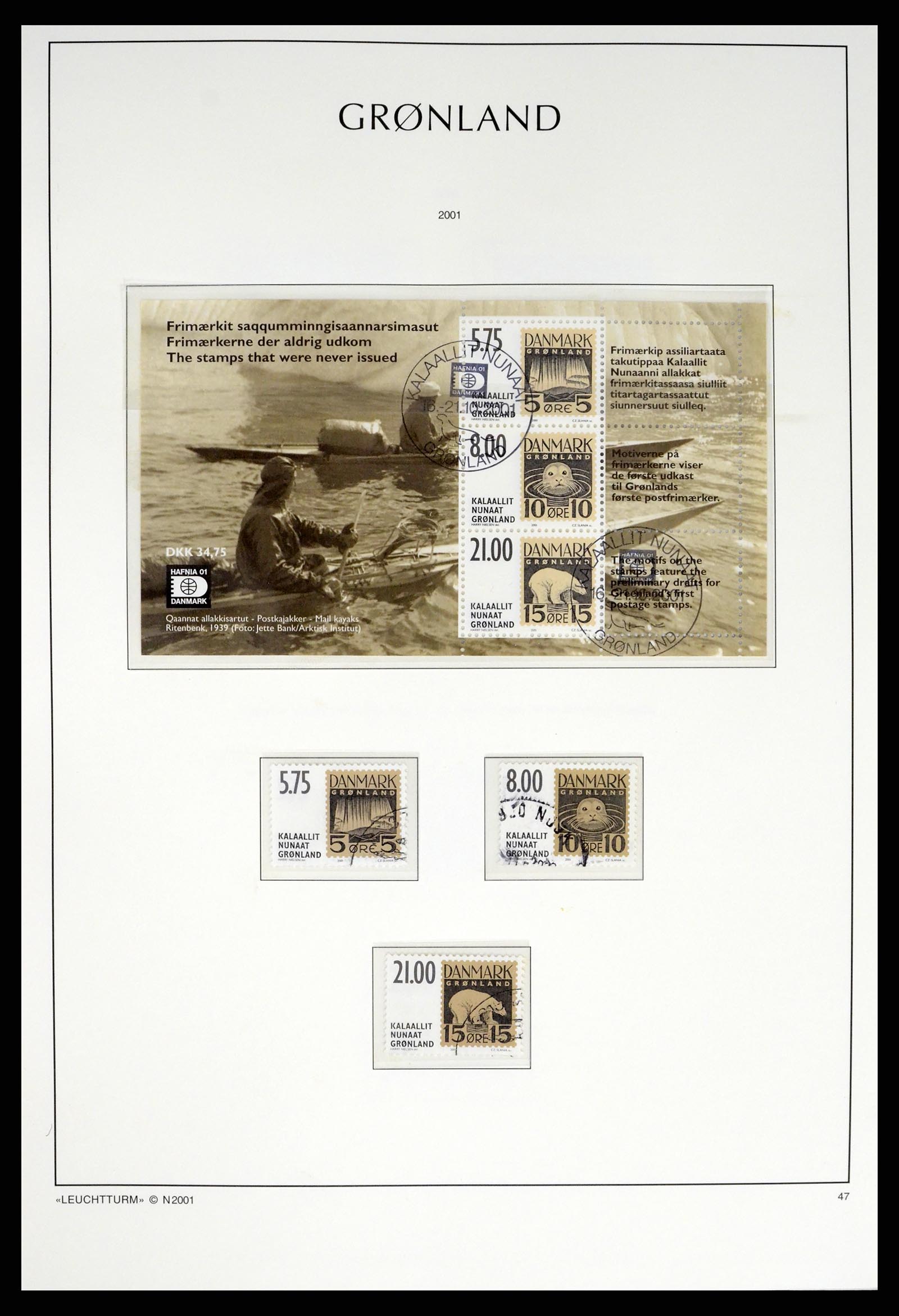 37406 059 - Postzegelverzameling 37406 Groenland 1938-2014.