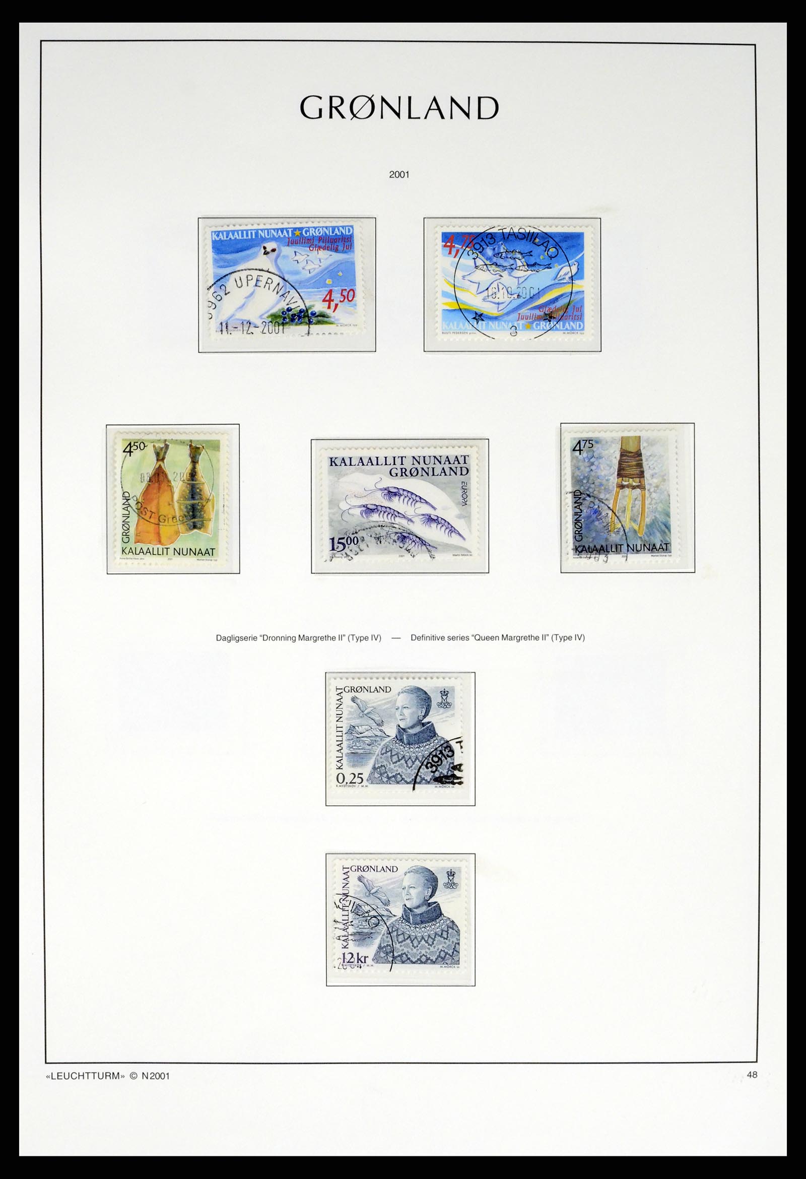 37406 060 - Postzegelverzameling 37406 Groenland 1938-2014.