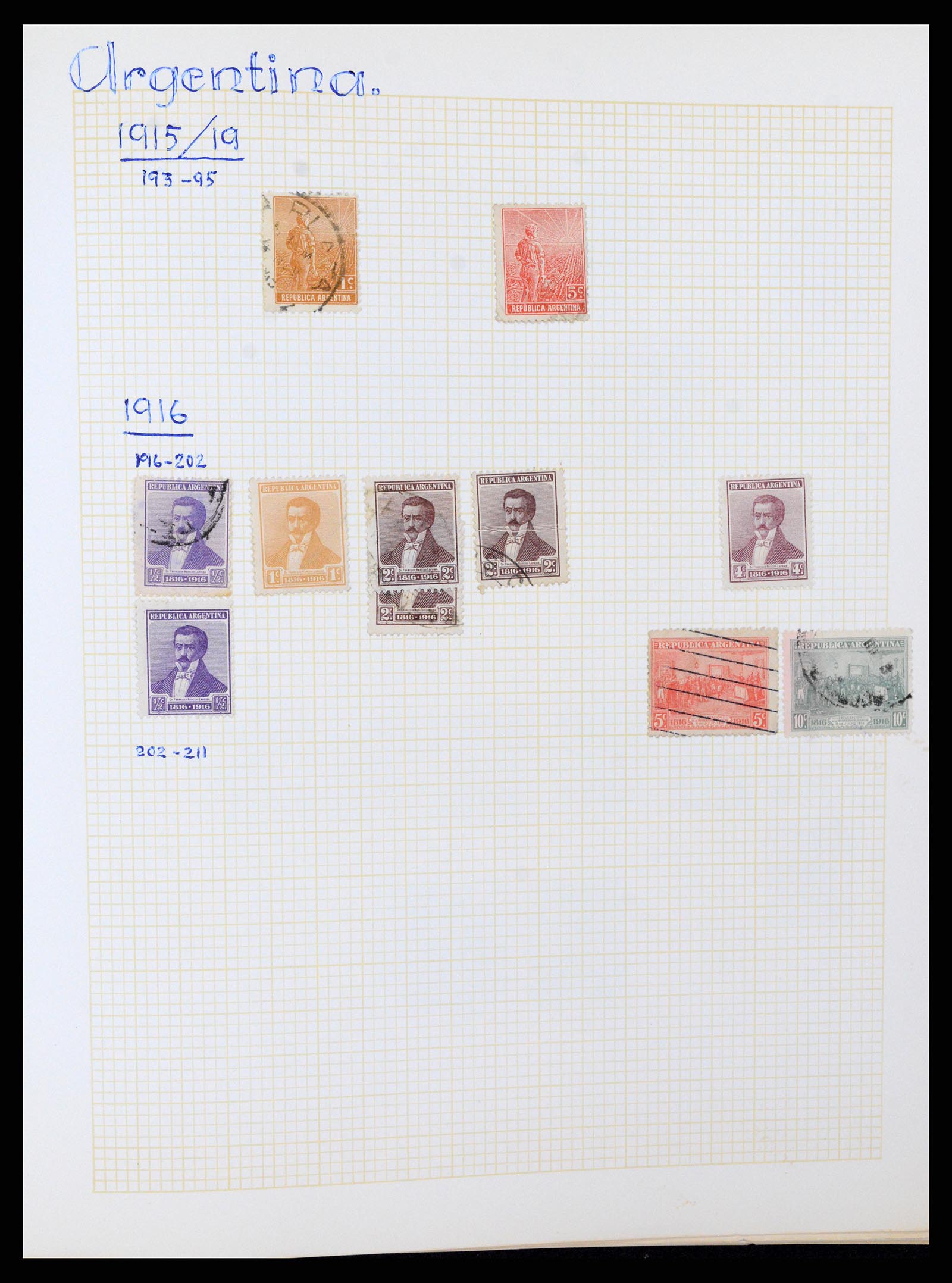 37408 008 - Postzegelverzameling 37408 Latijns Amerika 1846-1940.