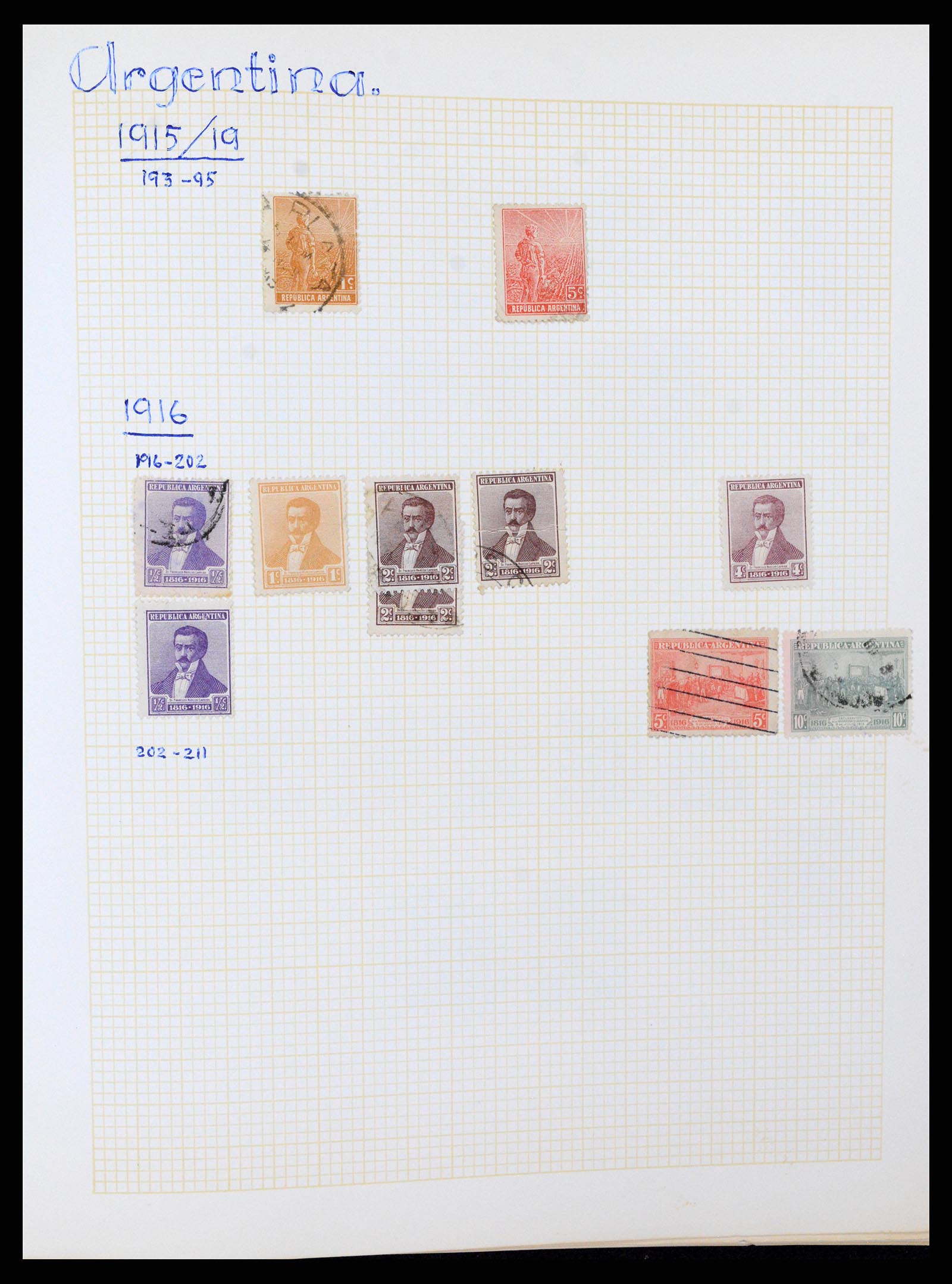 37408 008 - Postzegelverzameling 37408 Latijns Amerika 1846-1940.