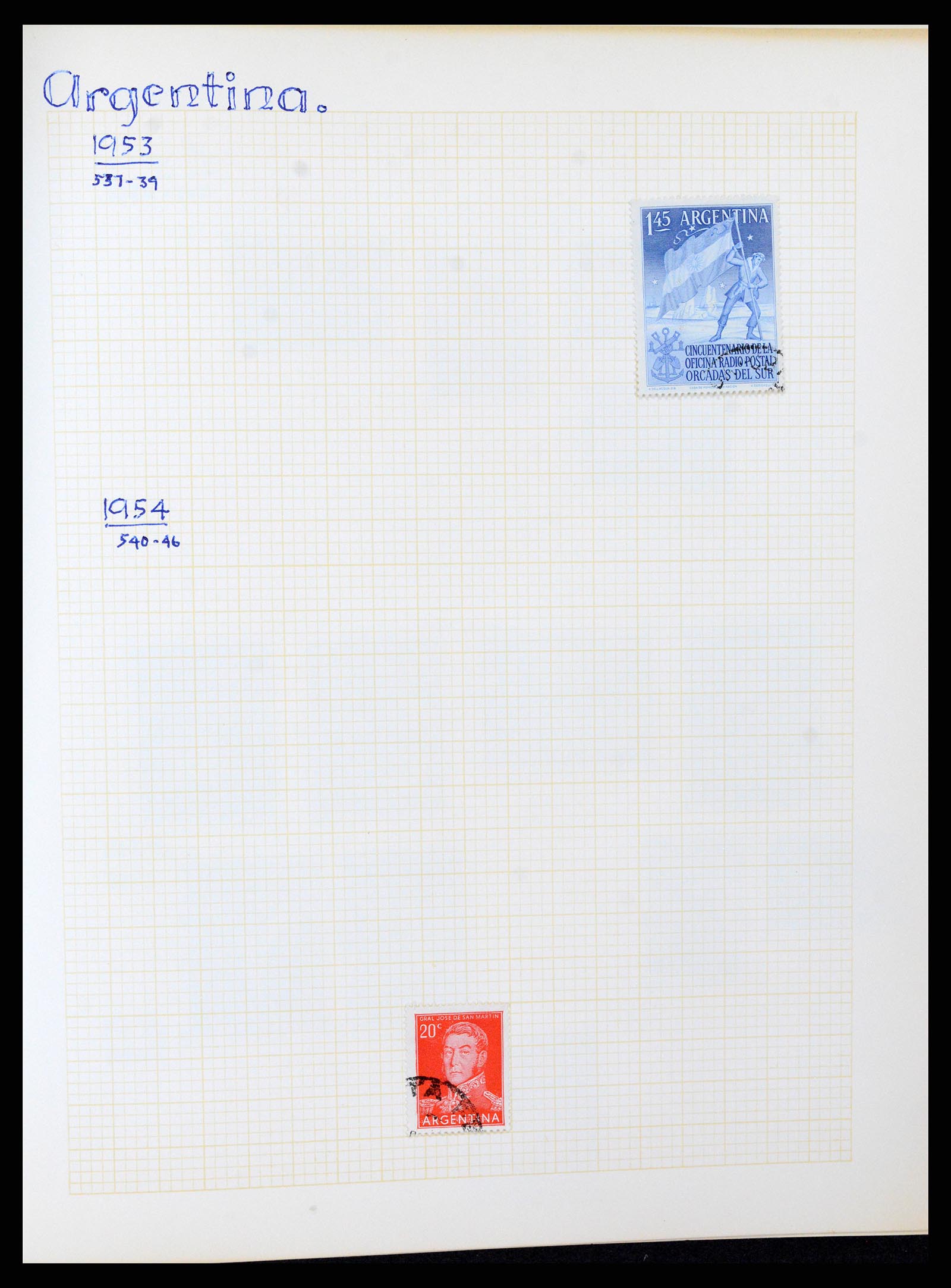 37408 026 - Postzegelverzameling 37408 Latijns Amerika 1846-1940.