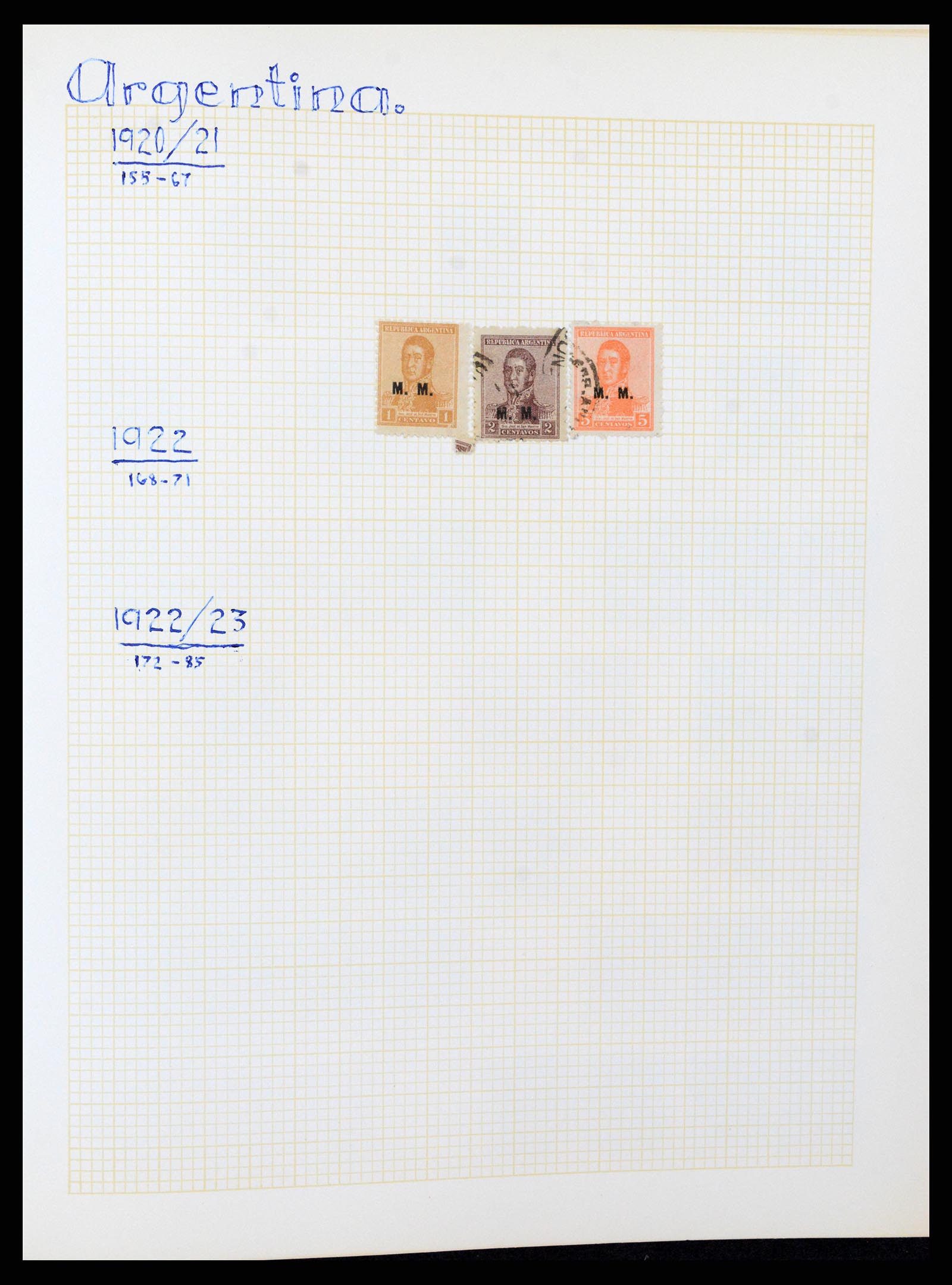 37408 034 - Postzegelverzameling 37408 Latijns Amerika 1846-1940.