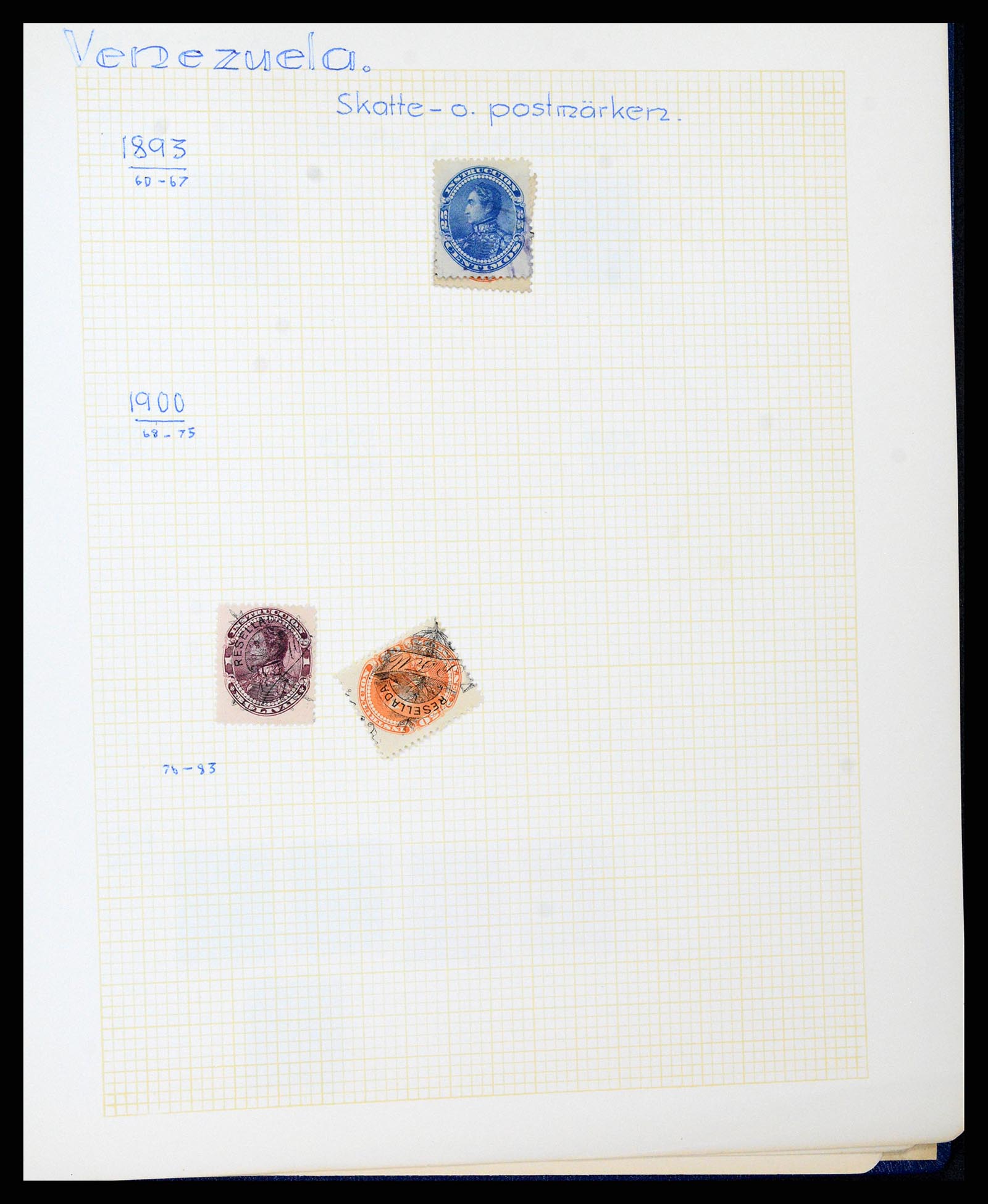 37408 513 - Postzegelverzameling 37408 Latijns Amerika 1846-1940.