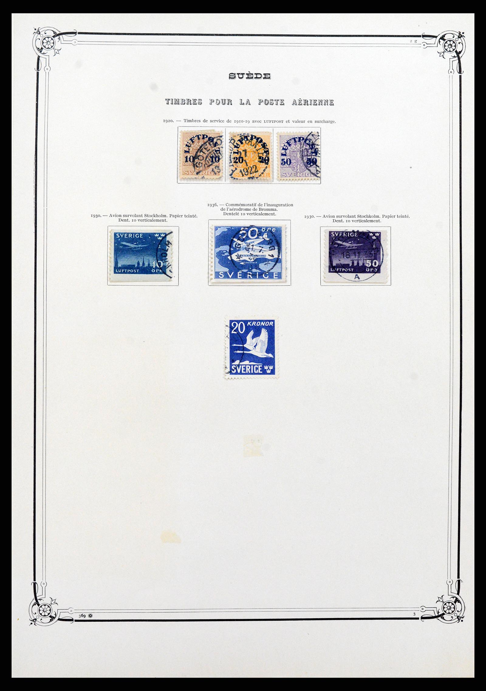 37414 013 - Postzegelverzameling 37414 Zweden 1855-1997.