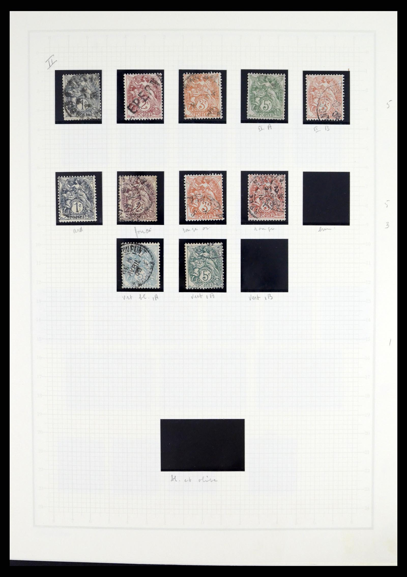 37415 008 - Postzegelverzameling 37415 Frankrijk 1849-2005.