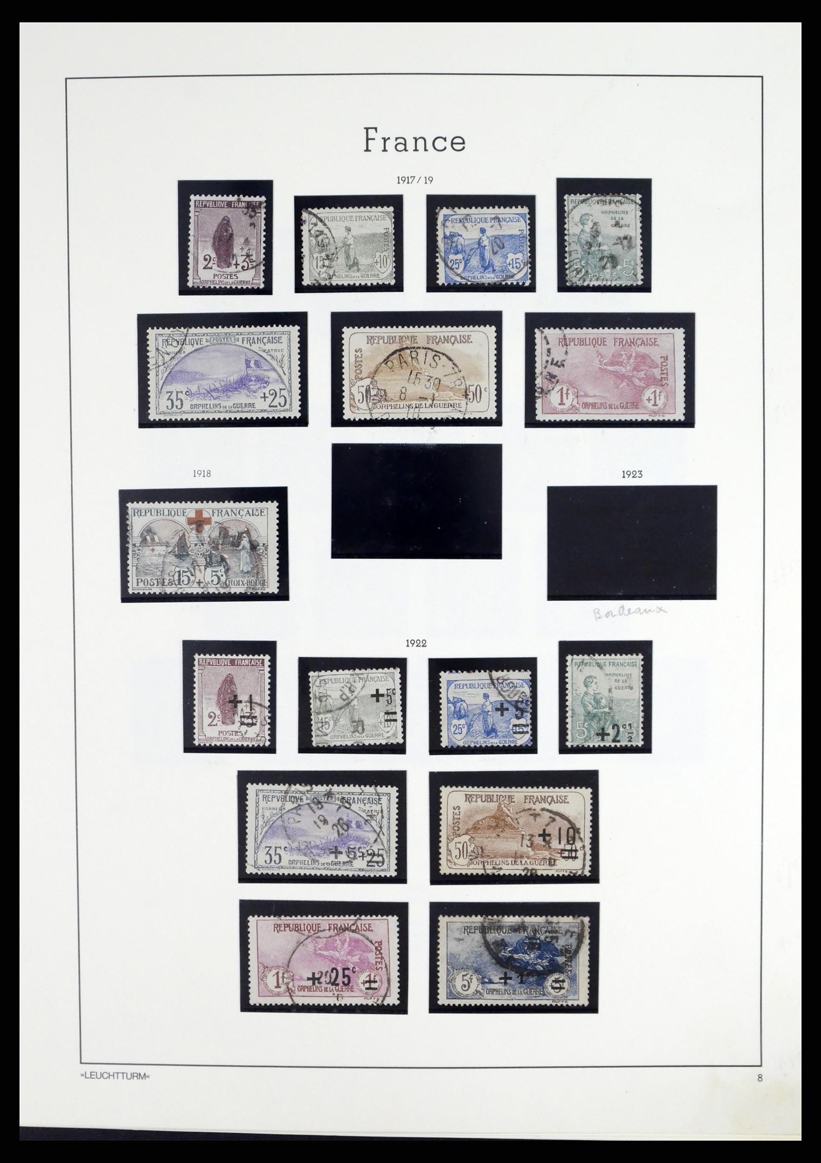37415 011 - Postzegelverzameling 37415 Frankrijk 1849-2005.