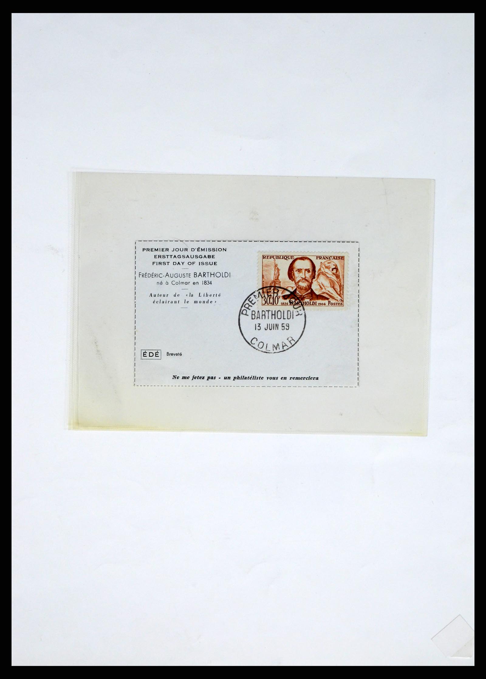 37415 093 - Postzegelverzameling 37415 Frankrijk 1849-2005.