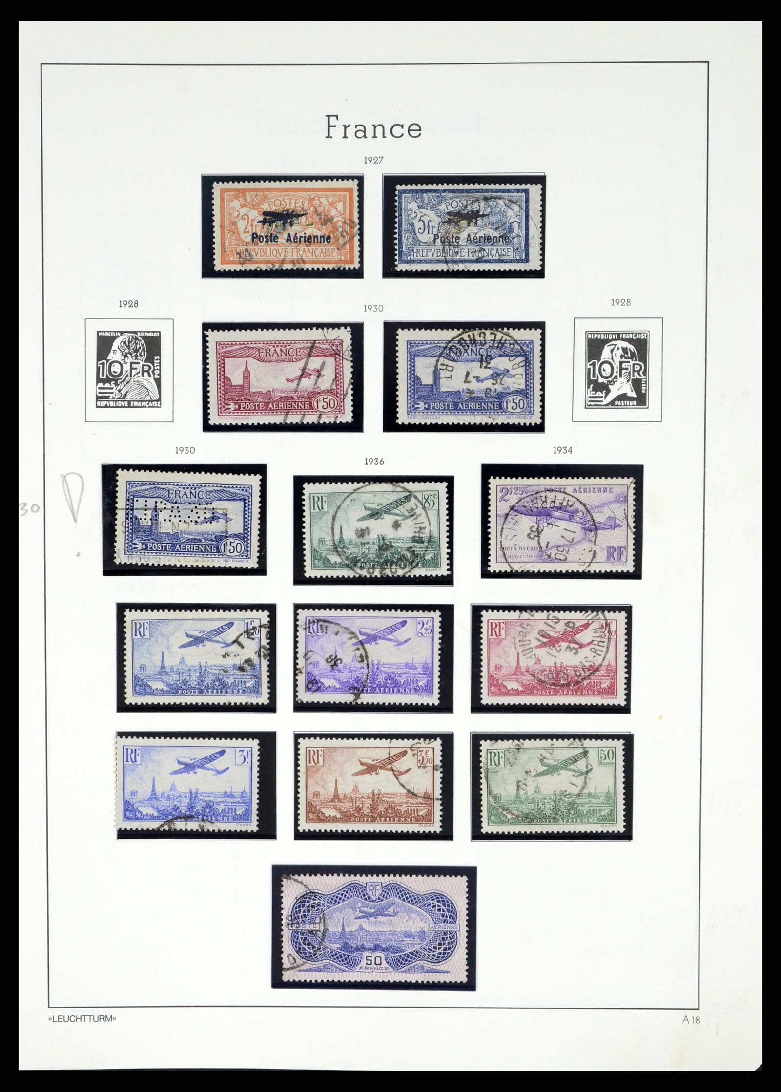 37415 096 - Postzegelverzameling 37415 Frankrijk 1849-2005.