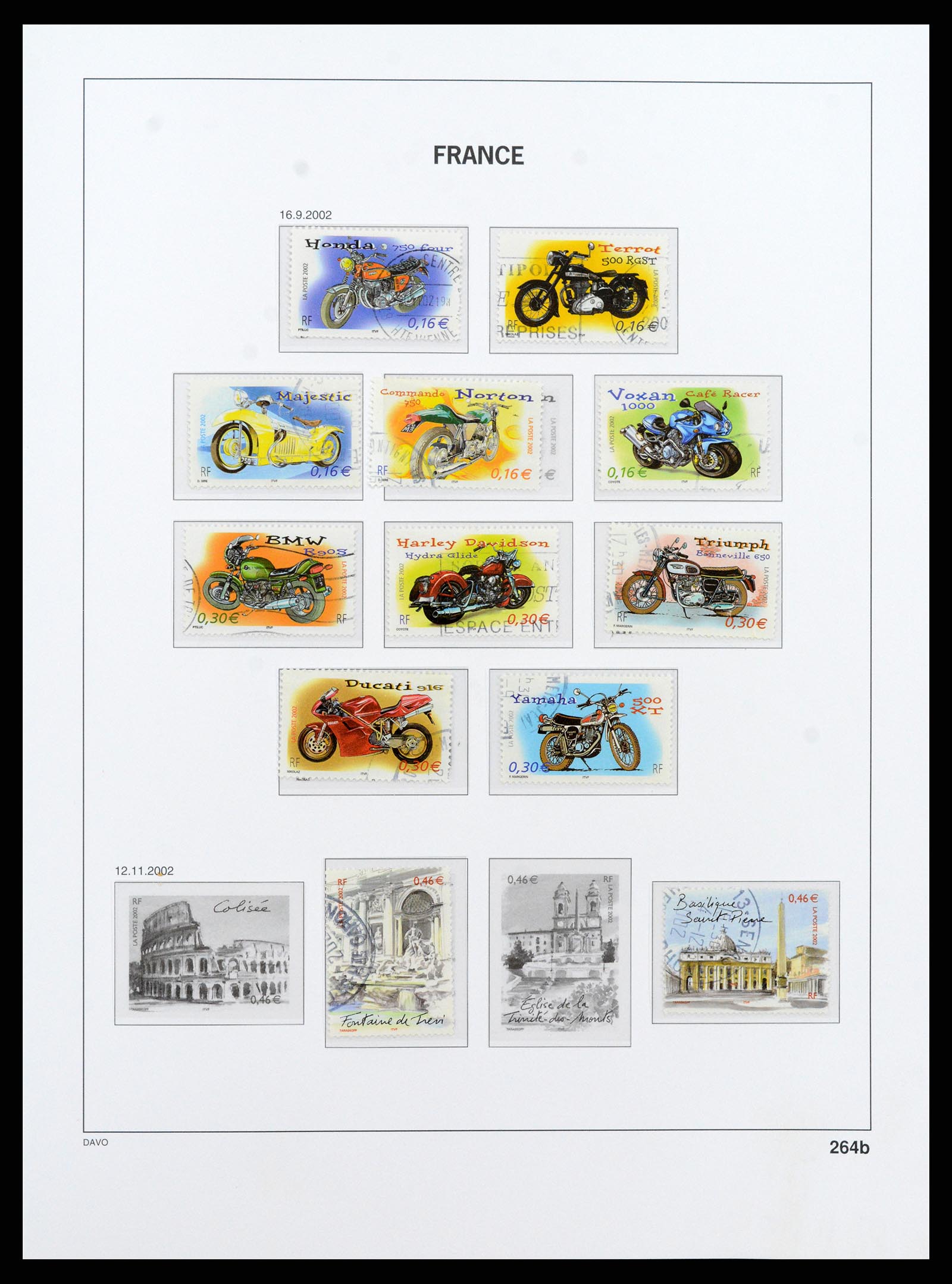 37415 402 - Postzegelverzameling 37415 Frankrijk 1849-2005.