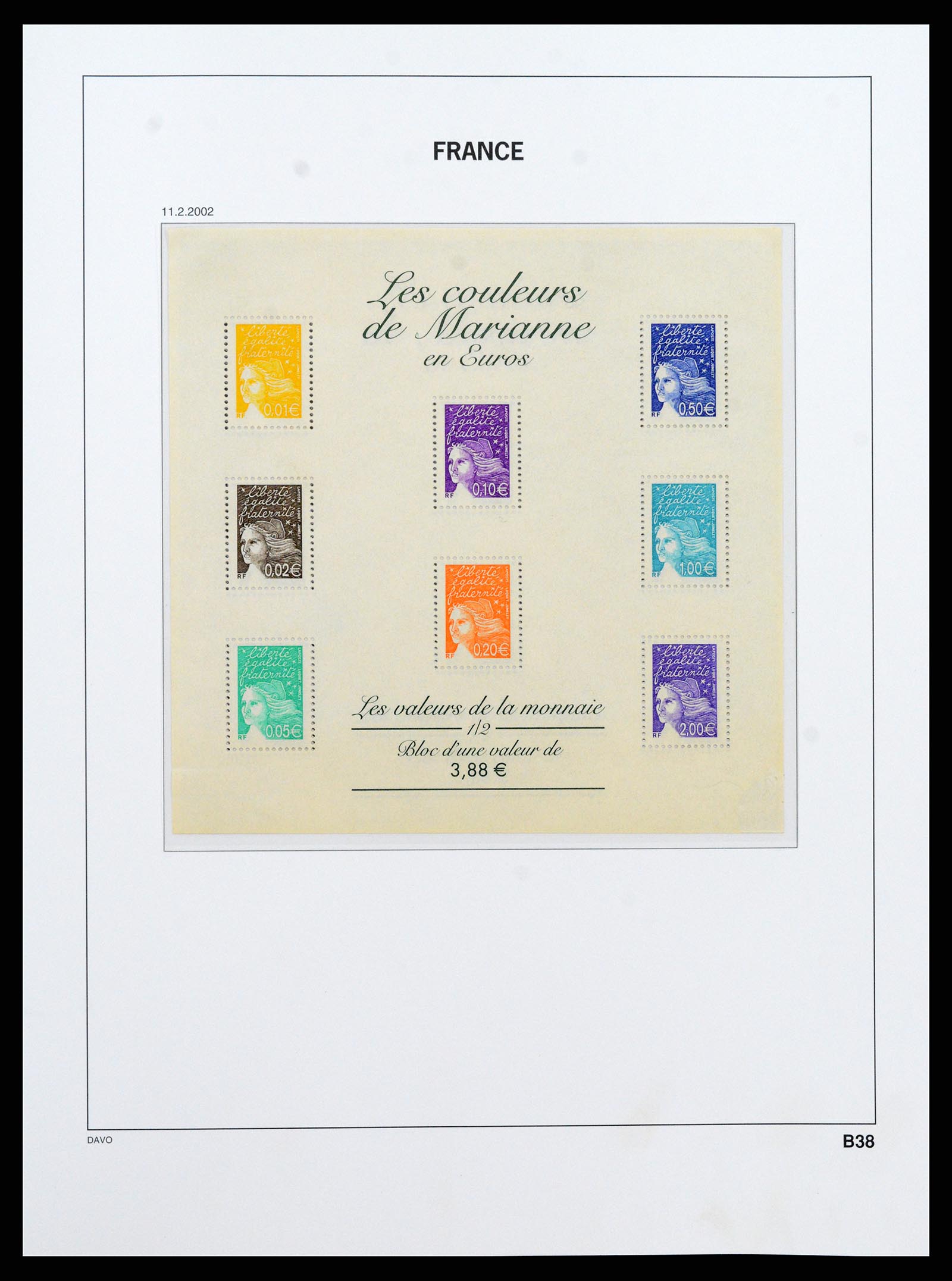 37415 403 - Postzegelverzameling 37415 Frankrijk 1849-2005.