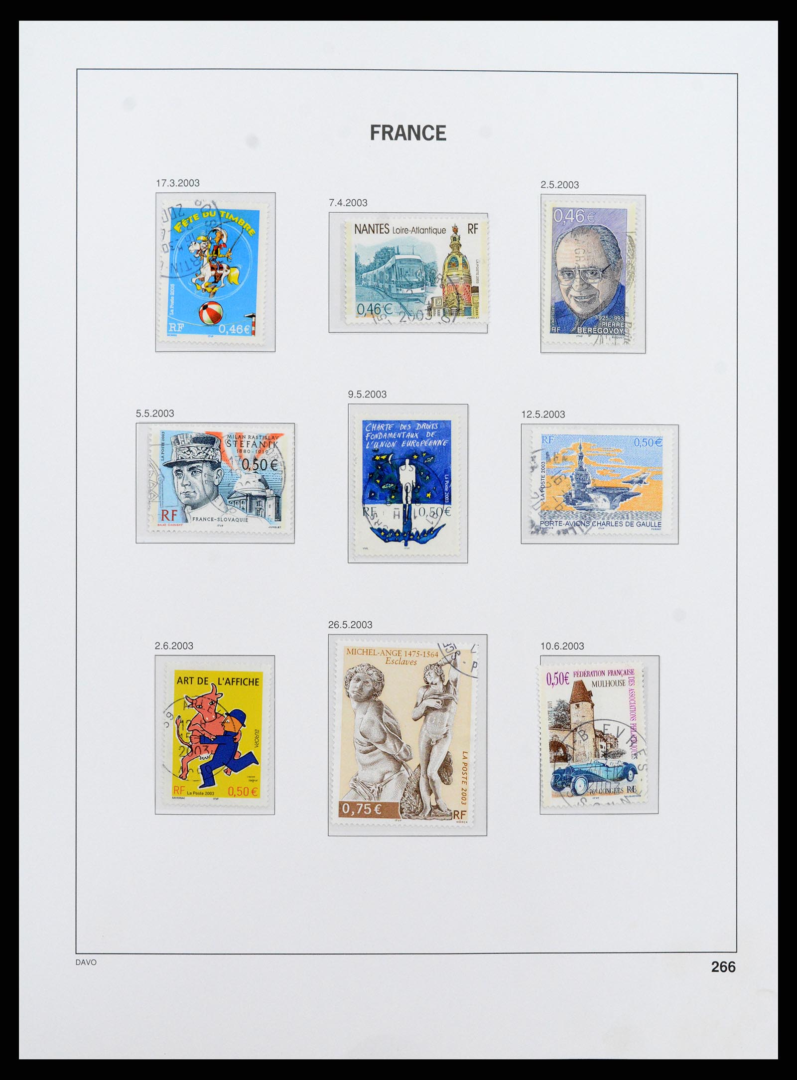 37415 409 - Postzegelverzameling 37415 Frankrijk 1849-2005.