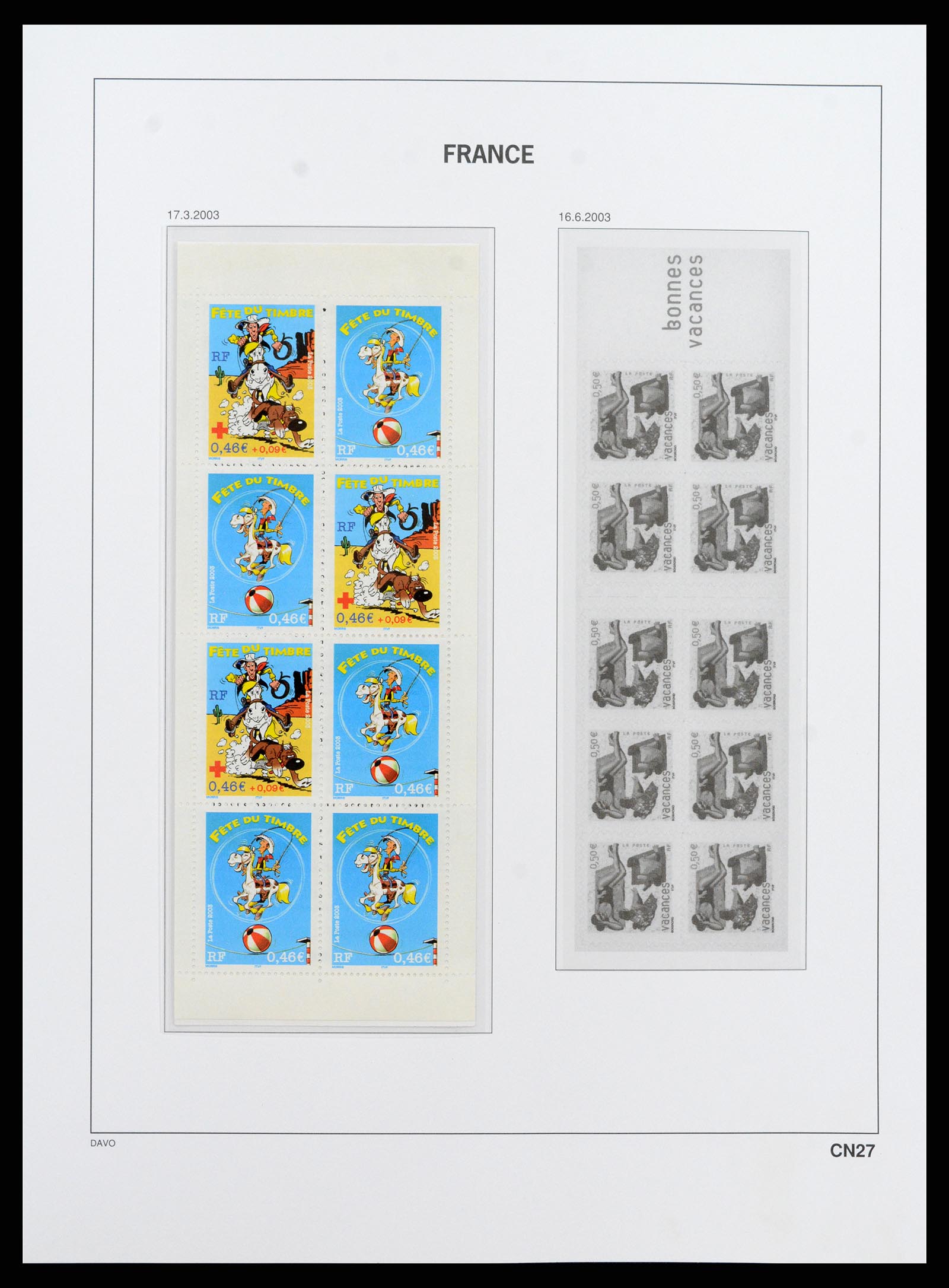 37415 416 - Postzegelverzameling 37415 Frankrijk 1849-2005.