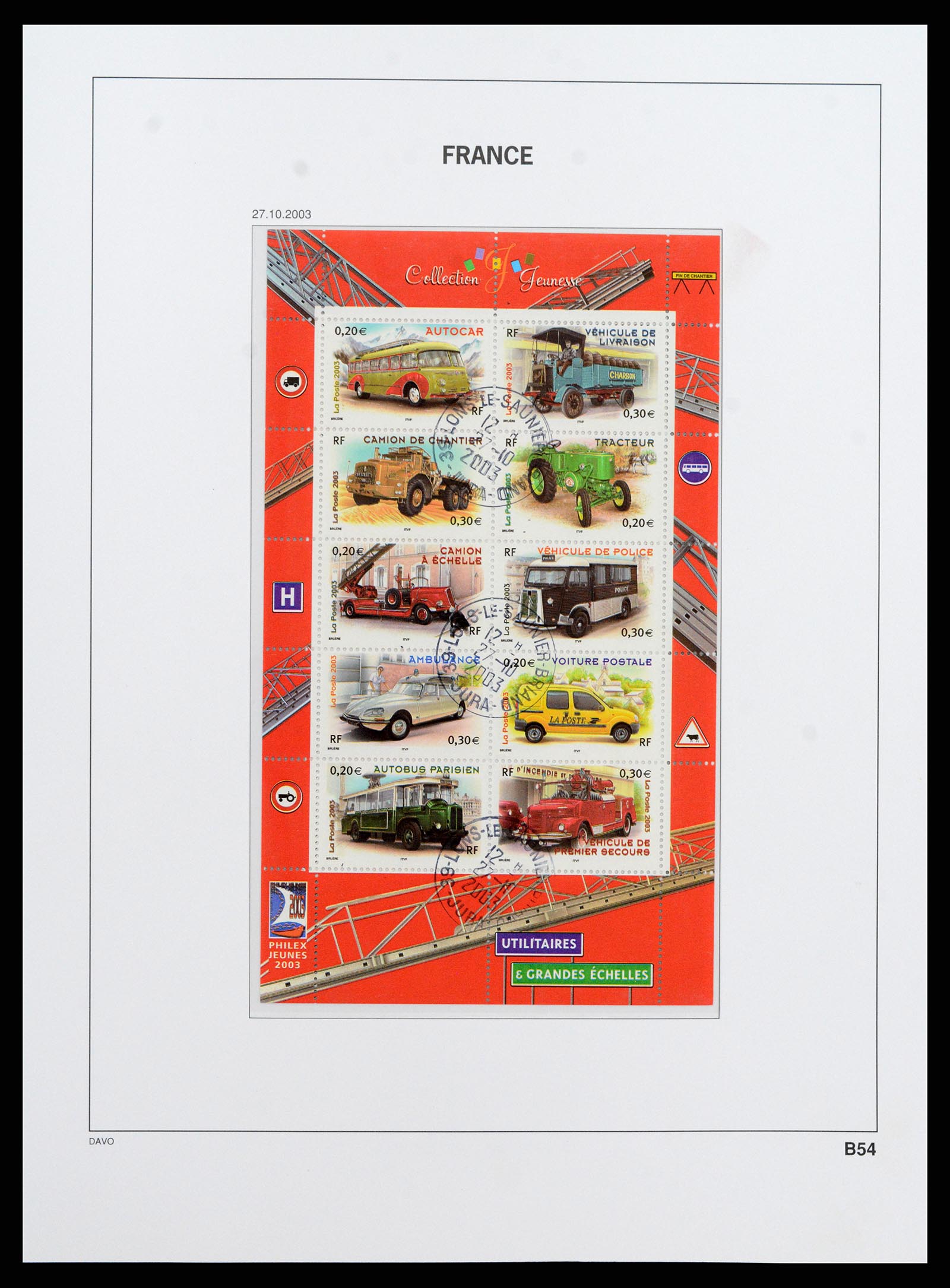 37415 418 - Postzegelverzameling 37415 Frankrijk 1849-2005.