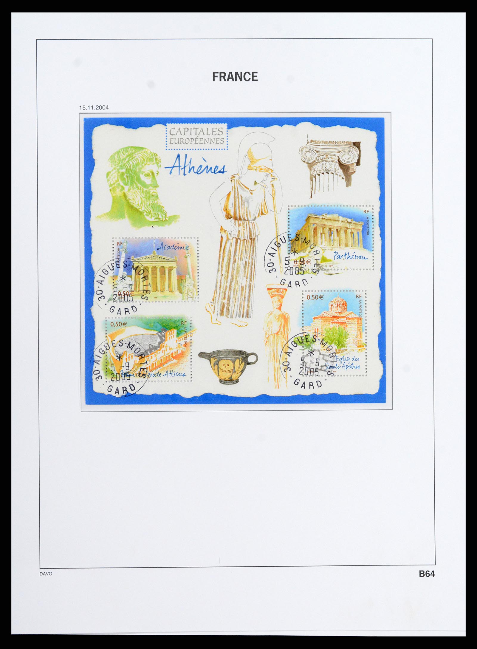 37415 429 - Postzegelverzameling 37415 Frankrijk 1849-2005.