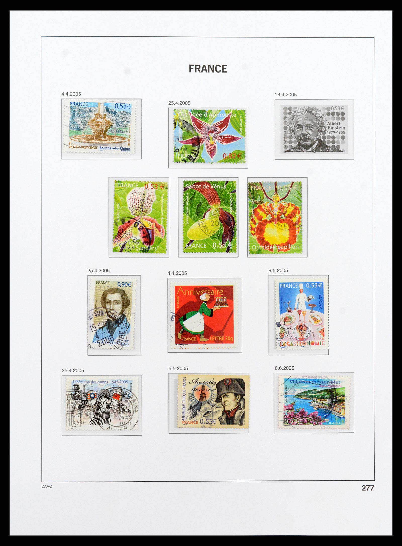37415 439 - Postzegelverzameling 37415 Frankrijk 1849-2005.