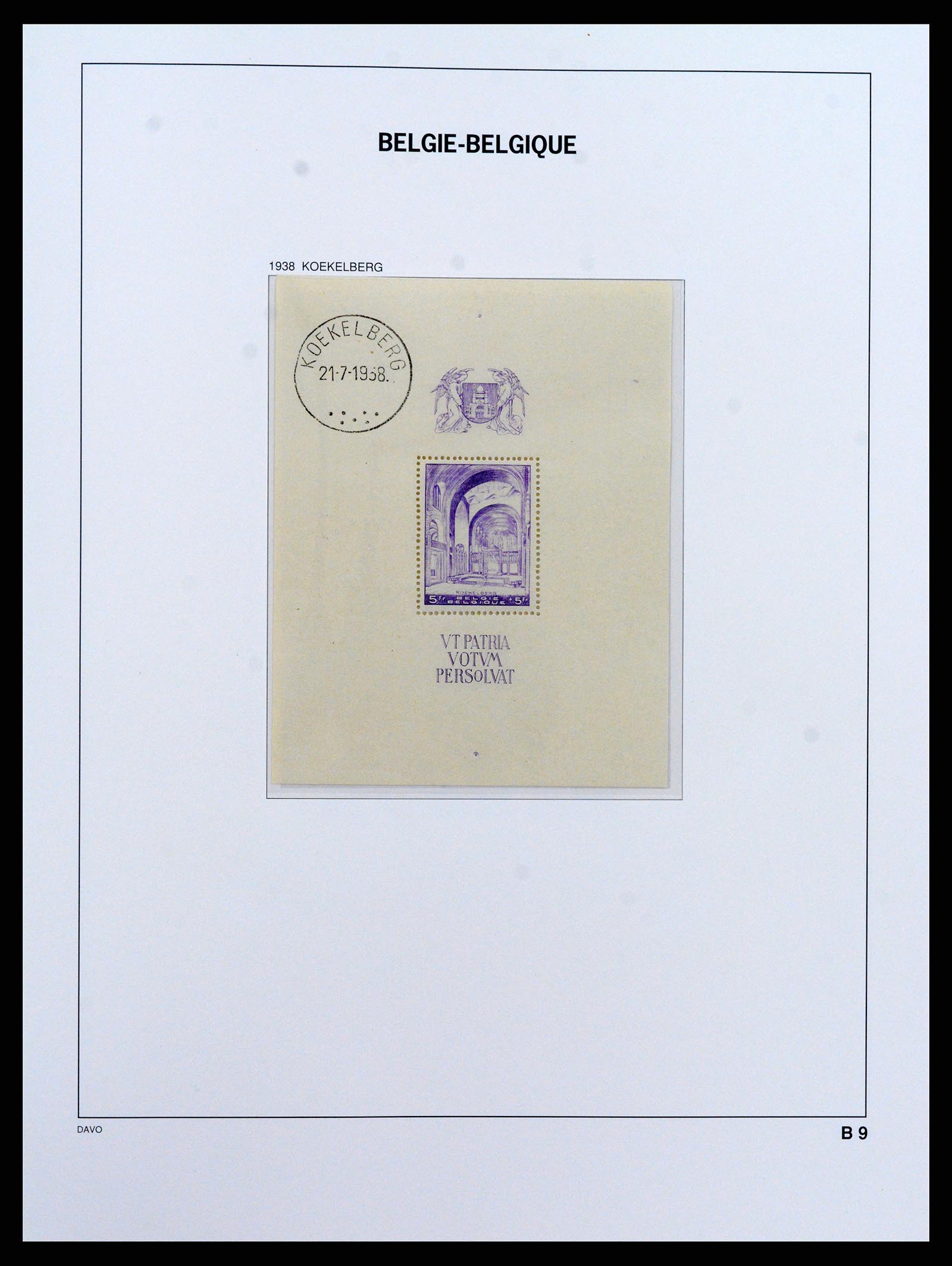 37416 009 - Postzegelverzameling 37416 België blokken 1924-2006.
