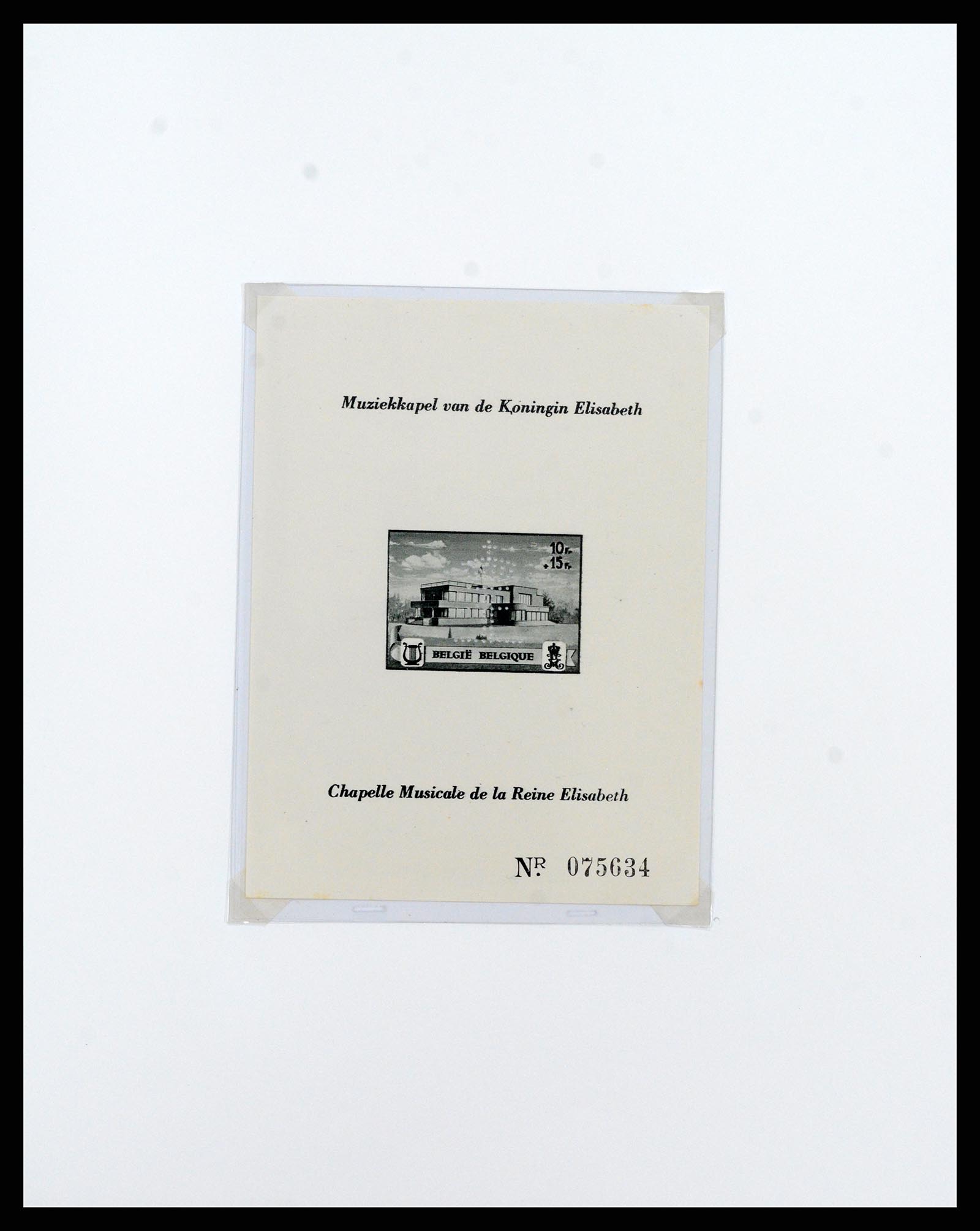 37416 015 - Postzegelverzameling 37416 België blokken 1924-2006.