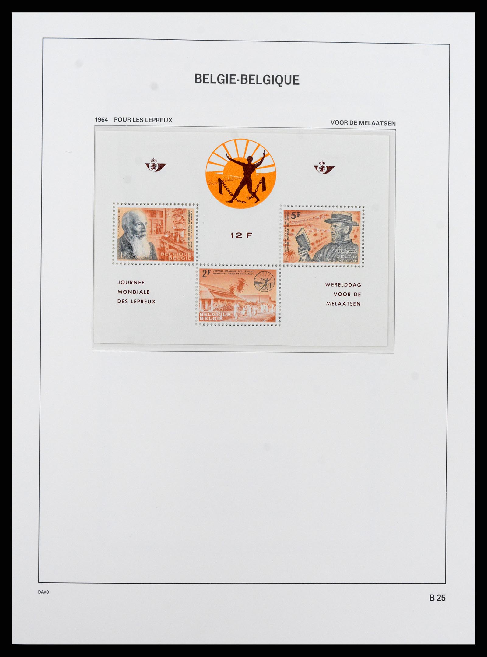 37416 026 - Postzegelverzameling 37416 België blokken 1924-2006.