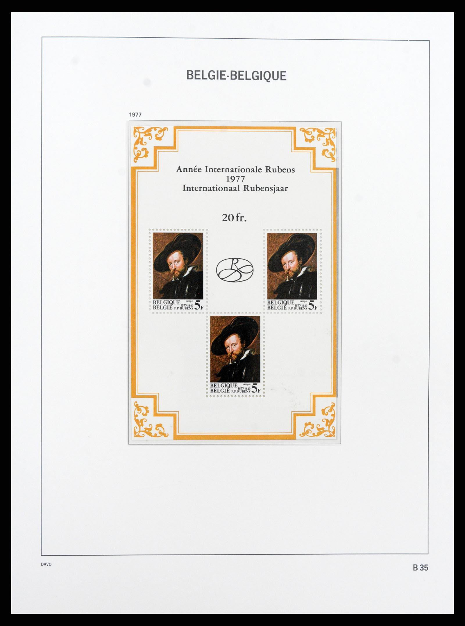 37416 036 - Postzegelverzameling 37416 België blokken 1924-2006.