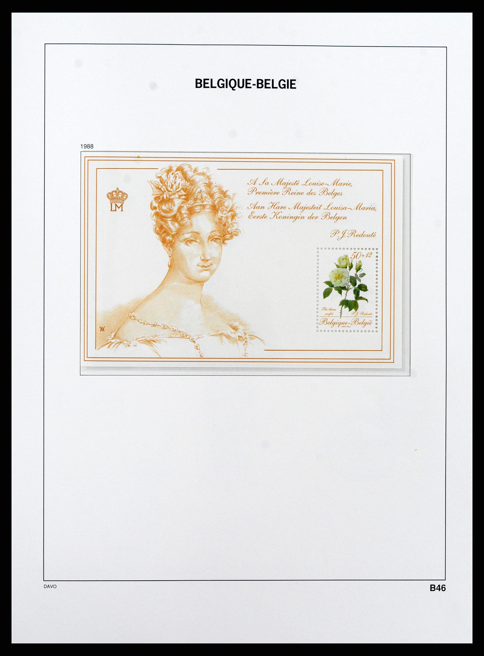 37416 047 - Postzegelverzameling 37416 België blokken 1924-2006.