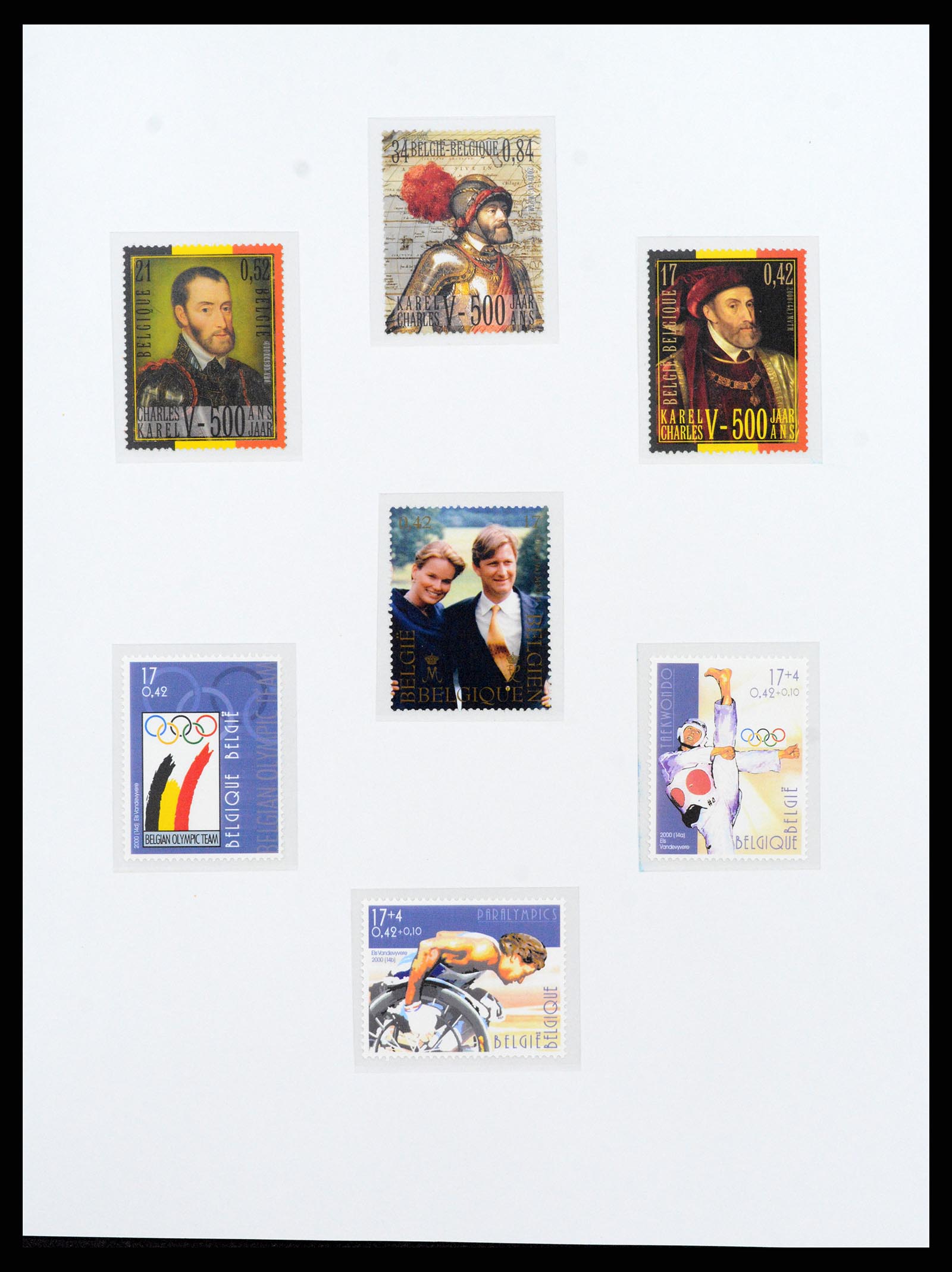 37416 064 - Postzegelverzameling 37416 België blokken 1924-2006.