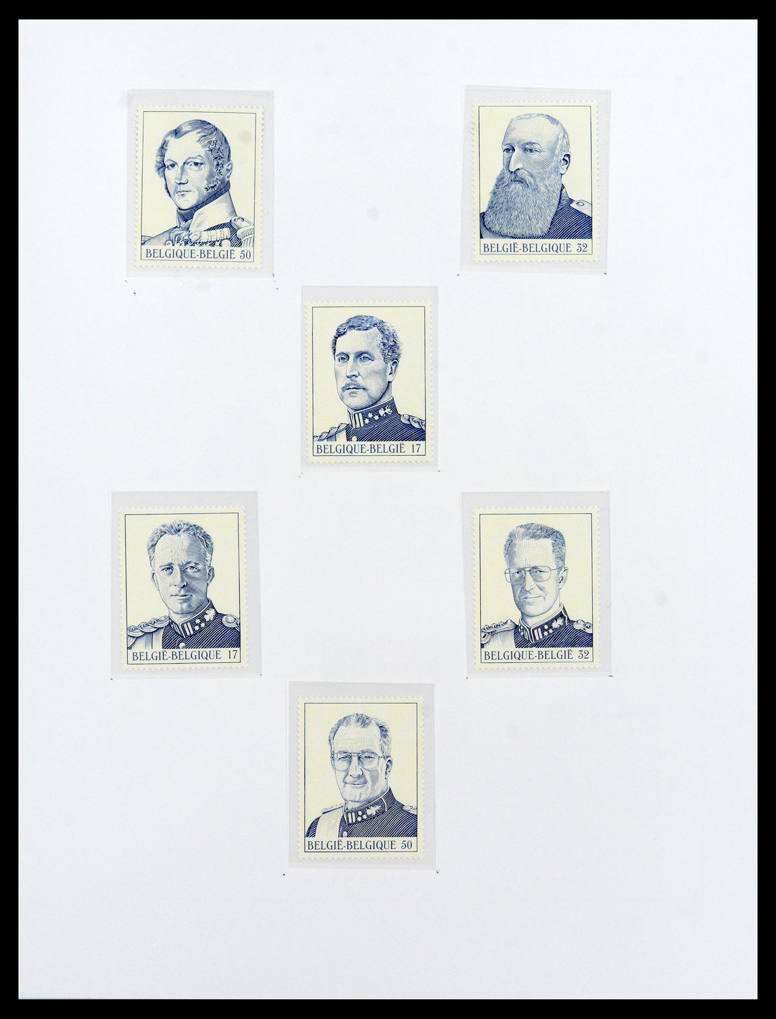 37416 071 - Postzegelverzameling 37416 België blokken 1924-2006.