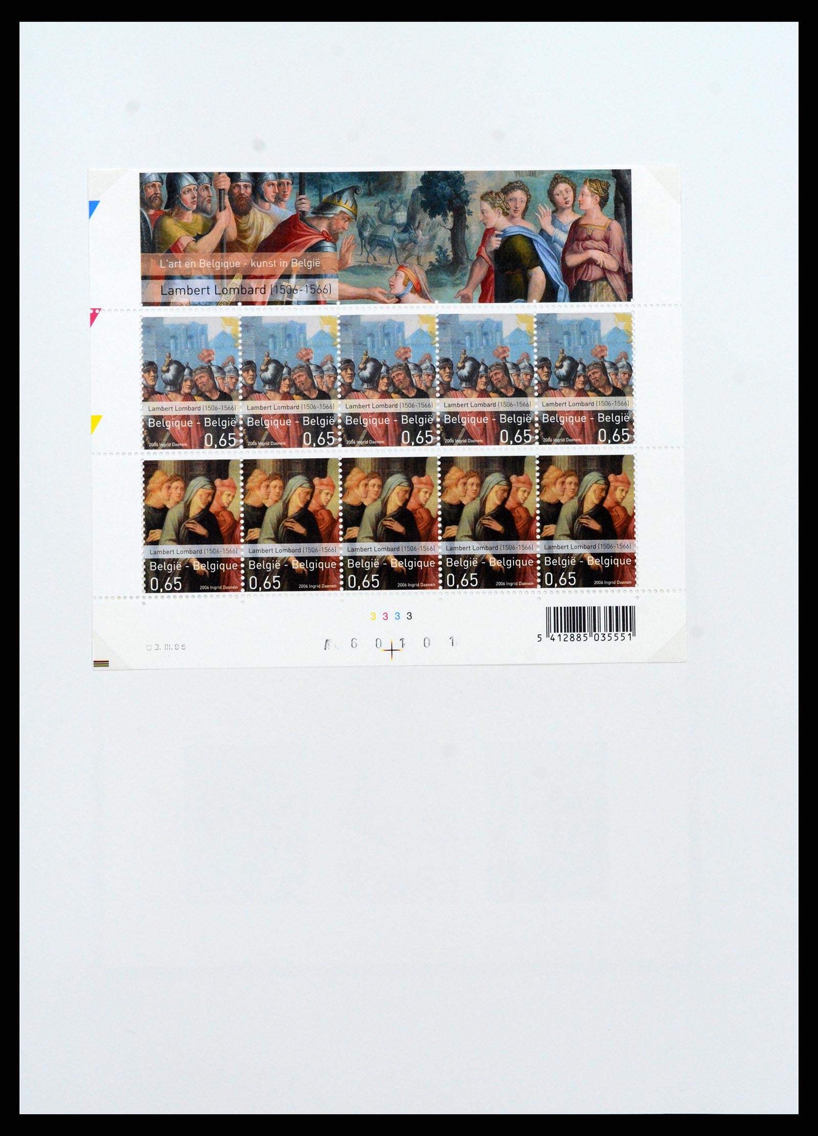 37416 118 - Postzegelverzameling 37416 België blokken 1924-2006.