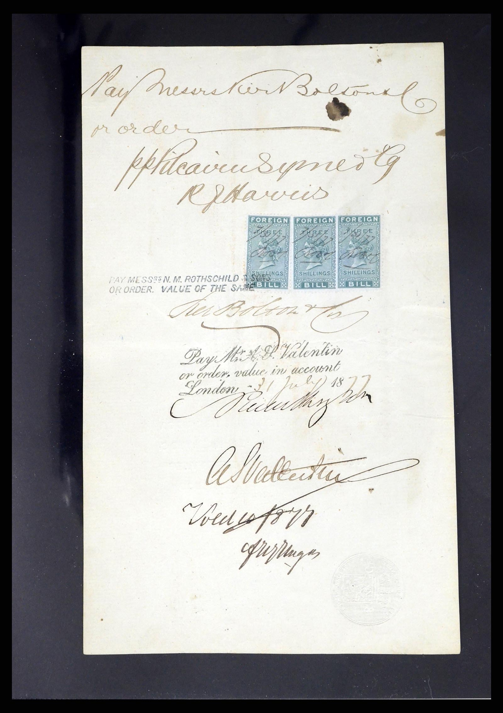 37417 004 - Postzegelverzameling 37417 Nederlands Indië fiscaal 1876-1949.
