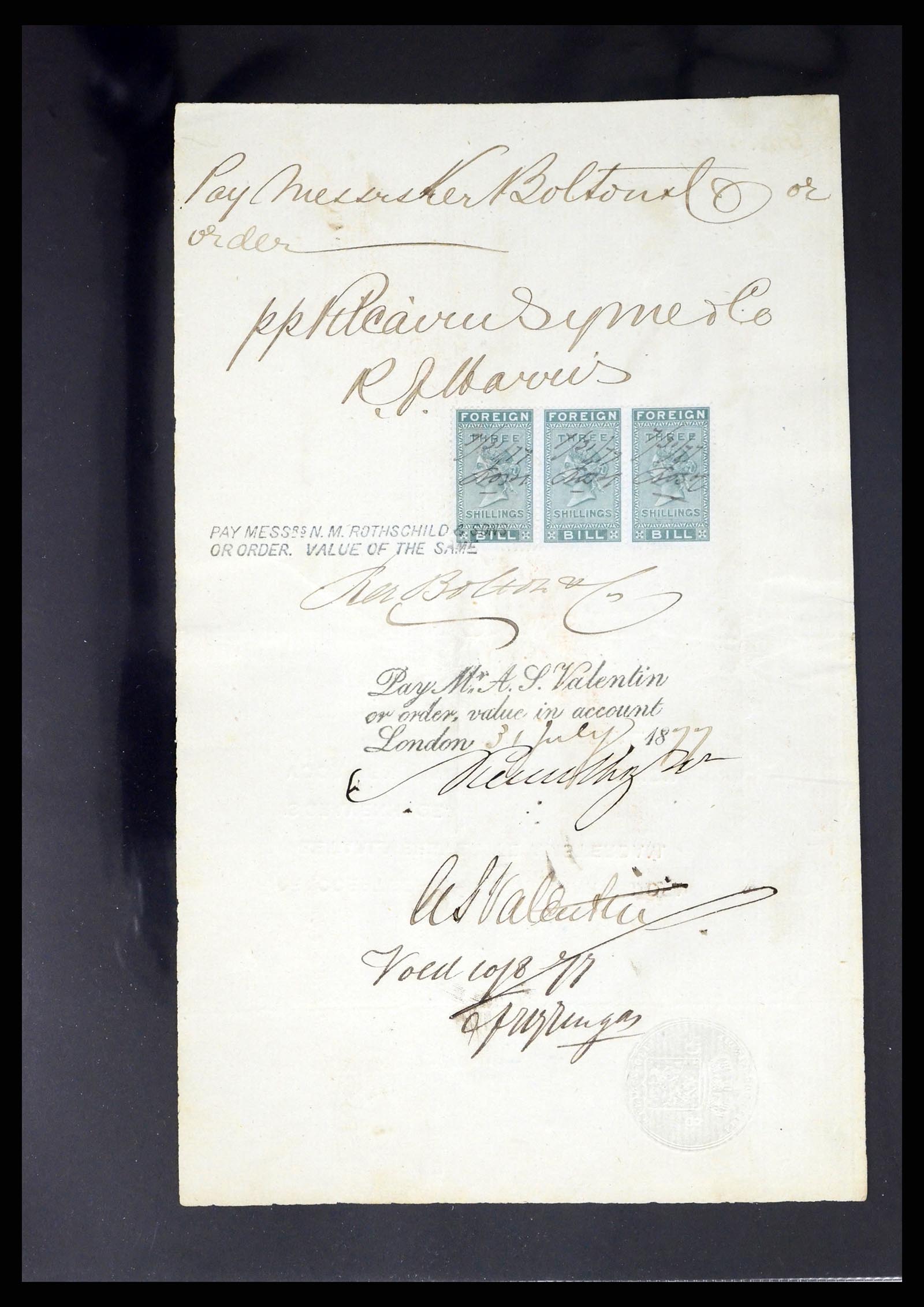 37417 006 - Postzegelverzameling 37417 Nederlands Indië fiscaal 1876-1949.