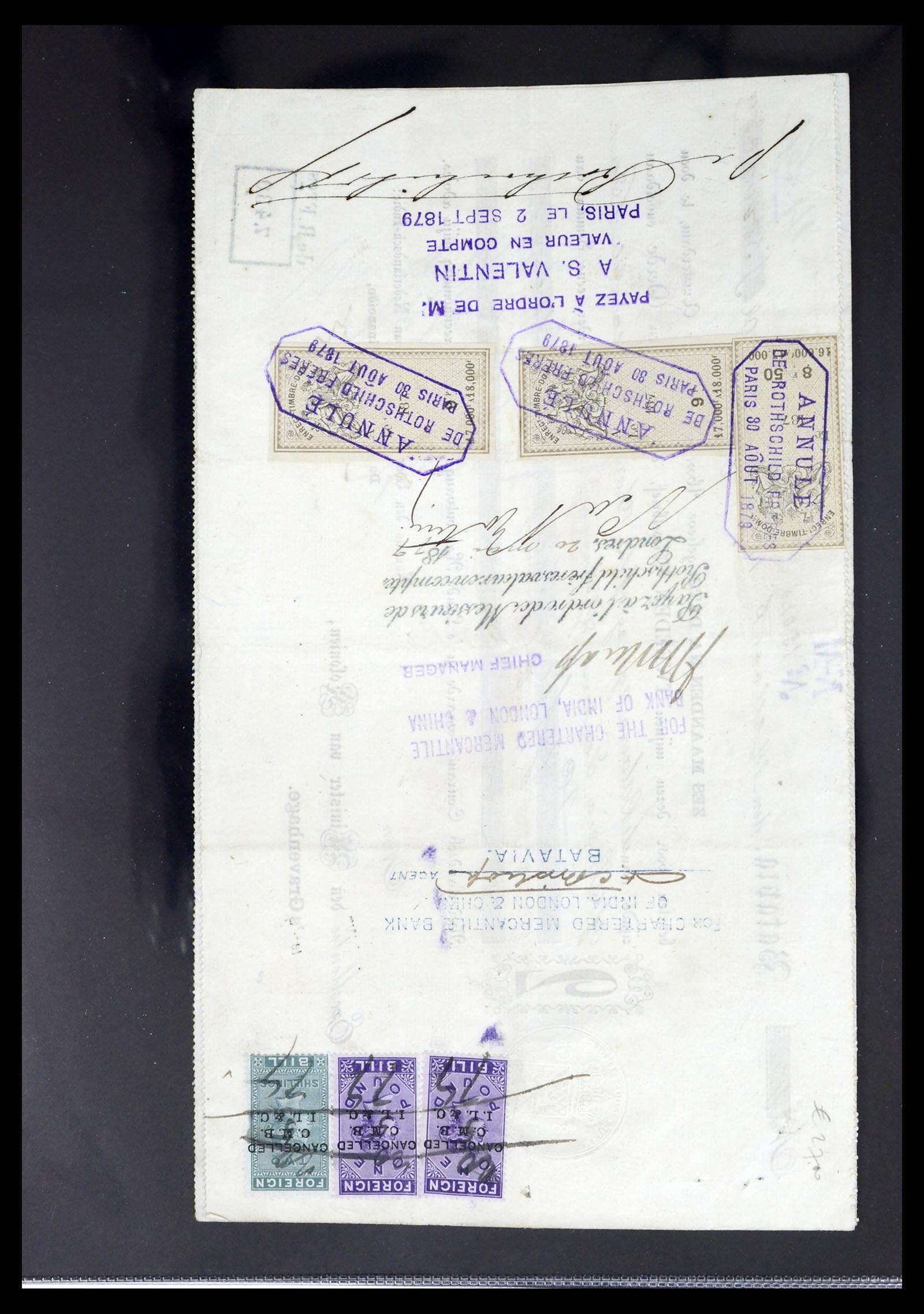 37417 008 - Postzegelverzameling 37417 Nederlands Indië fiscaal 1876-1949.