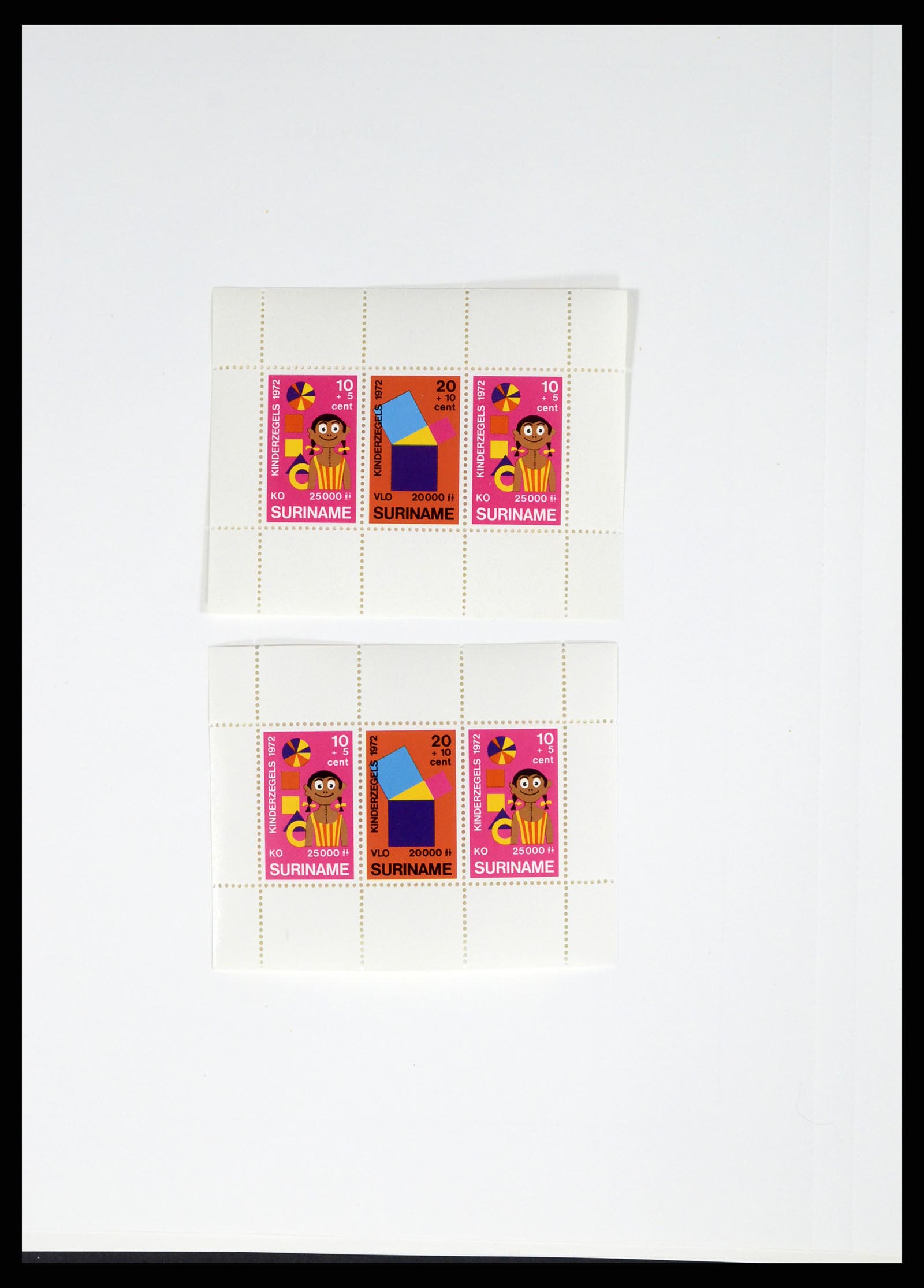 37421 058 - Postzegelverzameling 37421 Suriname 1873-1975.