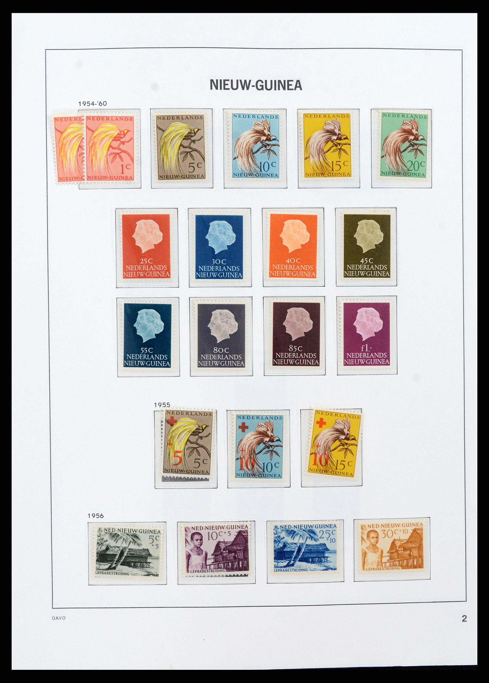 37430 035 - Postzegelverzameling 37430 Nederlands Indië 1864-1962.
