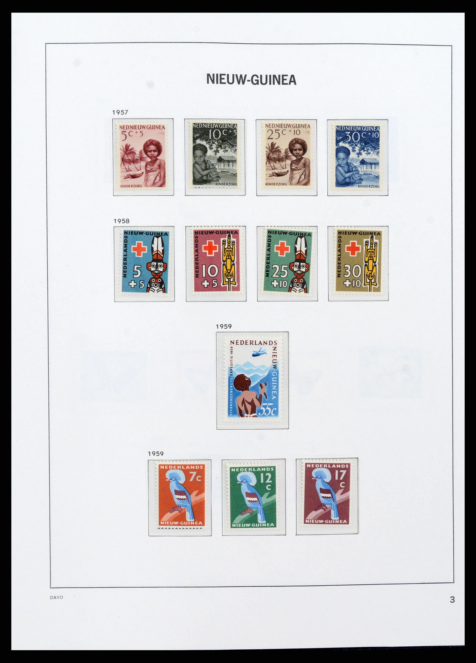 37430 036 - Postzegelverzameling 37430 Nederlands Indië 1864-1962.