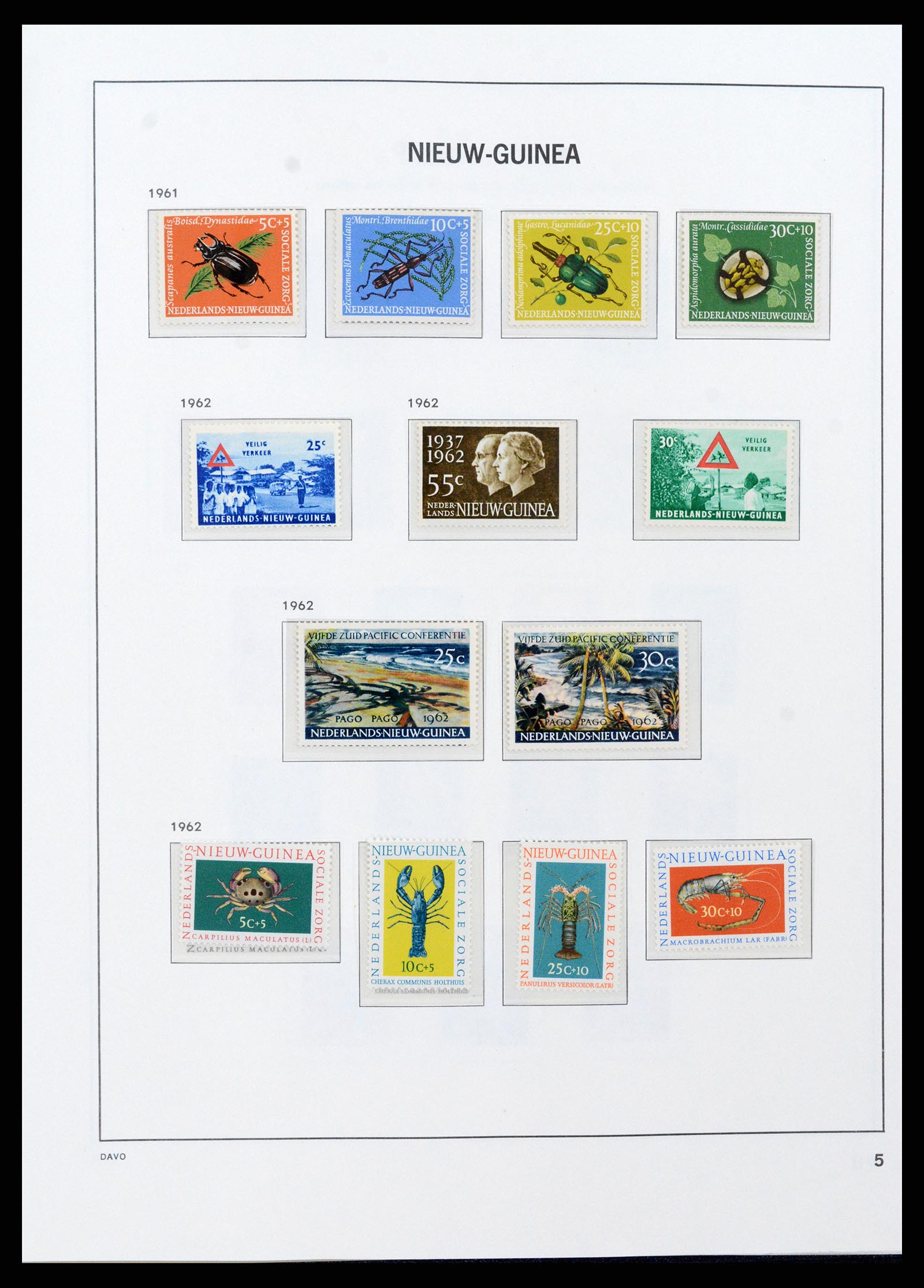 37430 038 - Postzegelverzameling 37430 Nederlands Indië 1864-1962.