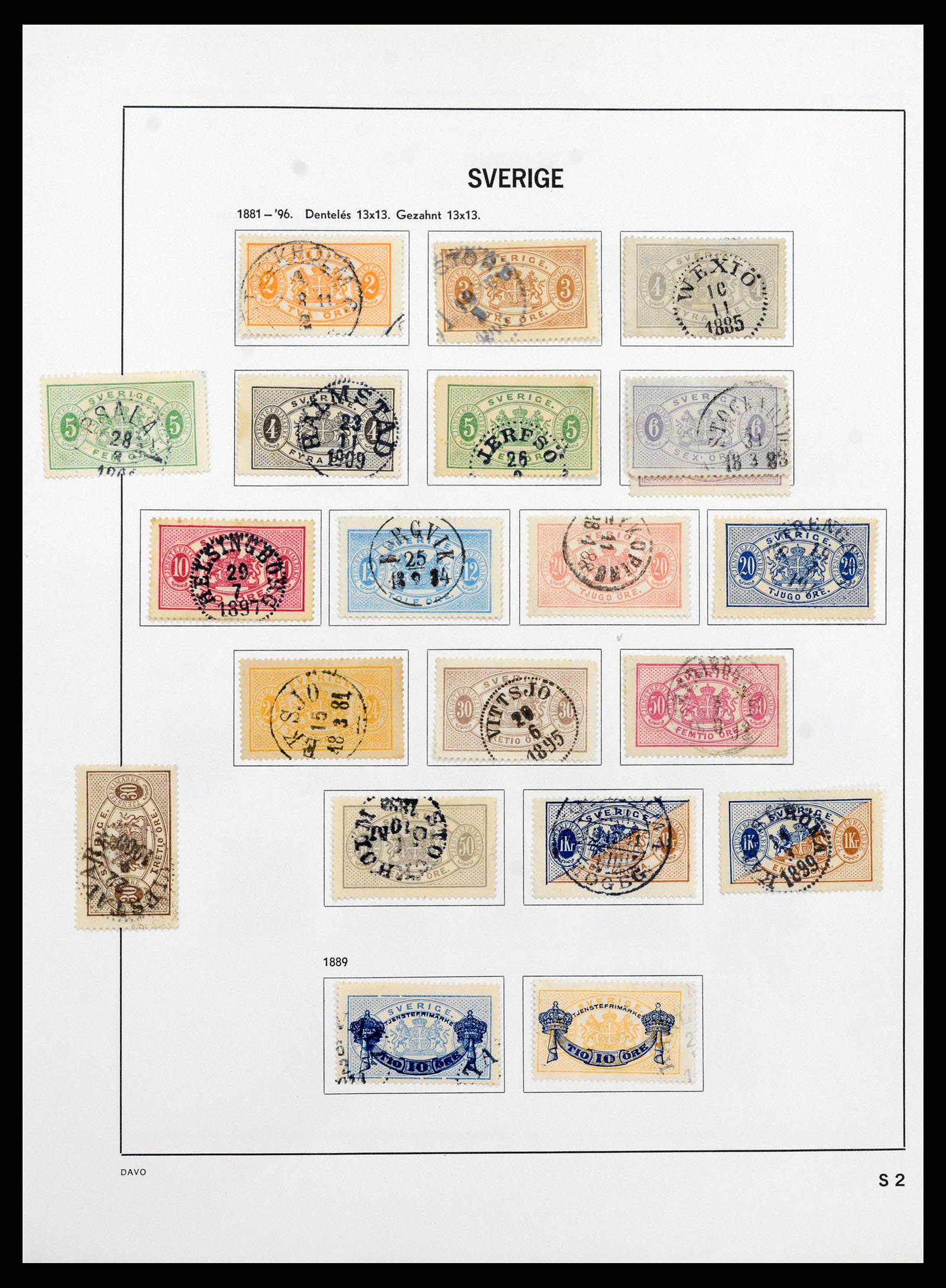 37431 123 - Stamp collection 37431 Sweden 1855-1978.