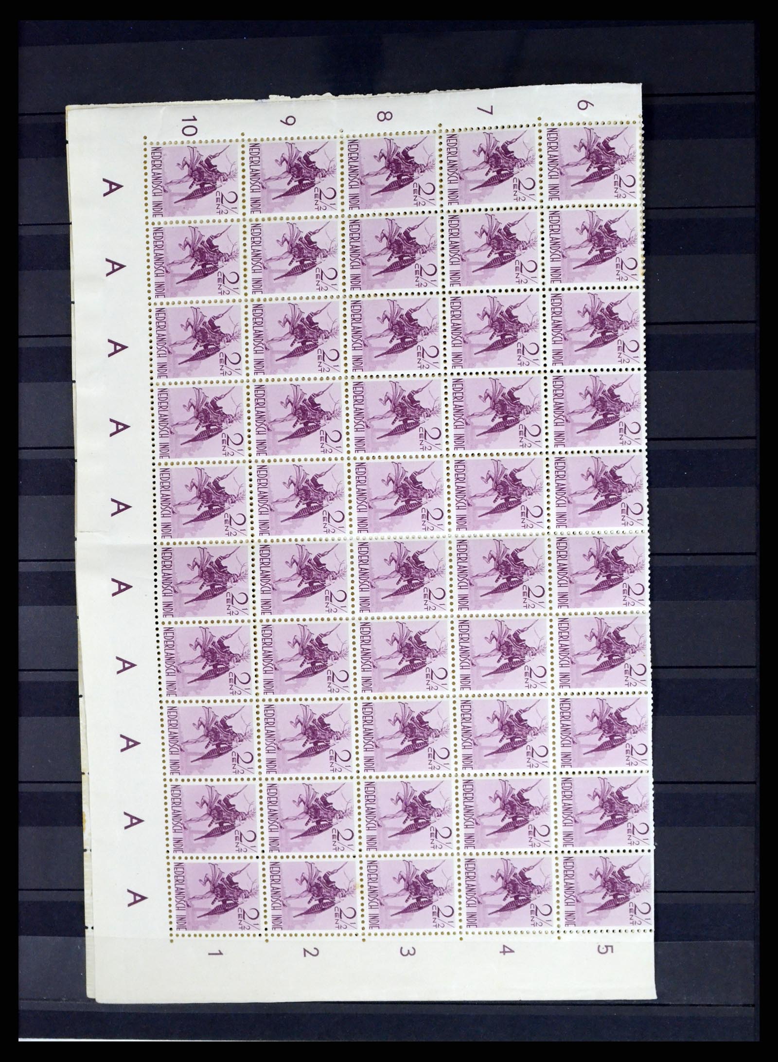 37432 005 - Postzegelverzameling 37432 Japanse bezetting en interim periode Neder