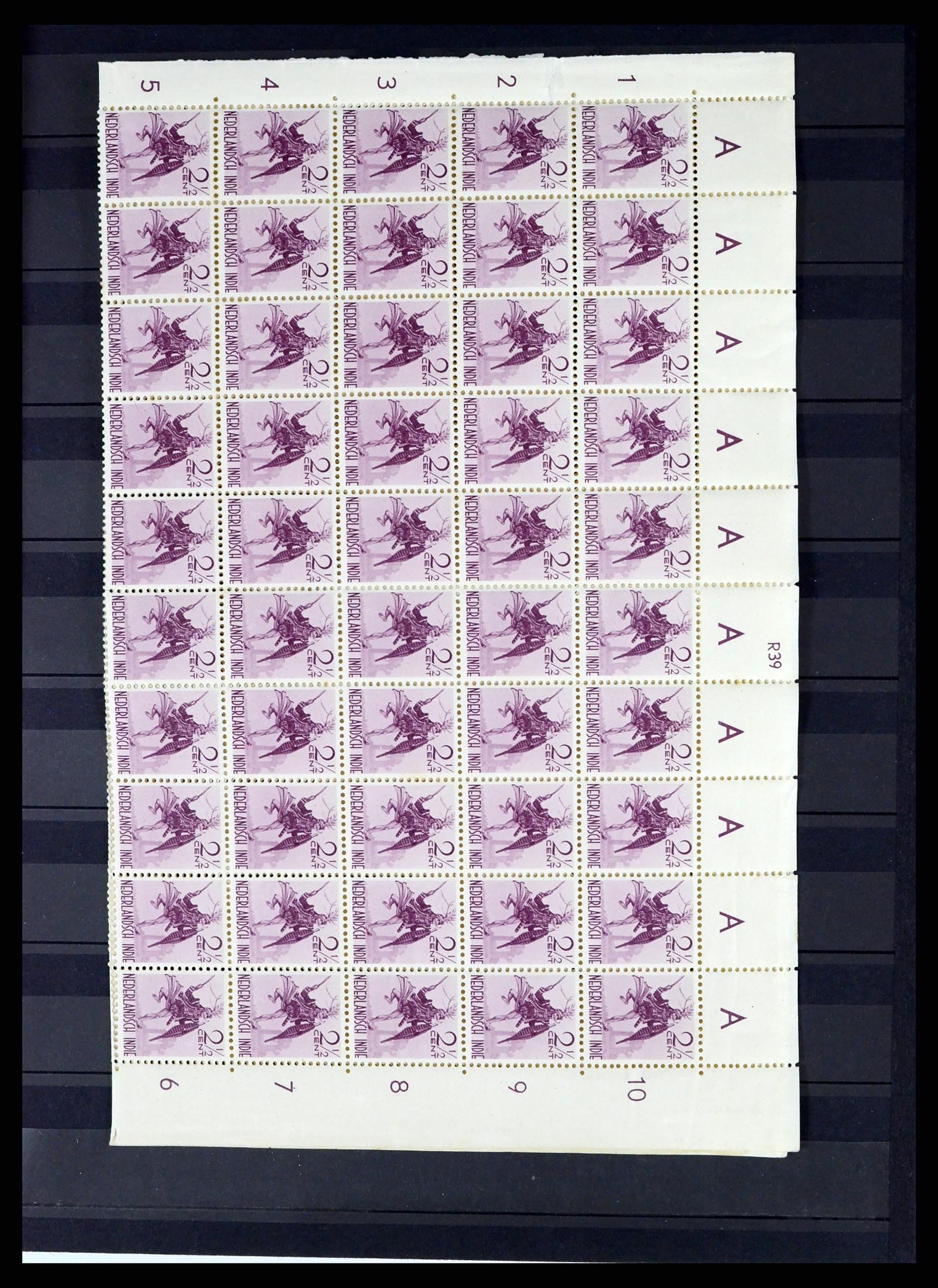 37432 006 - Postzegelverzameling 37432 Japanse bezetting en interim periode Neder