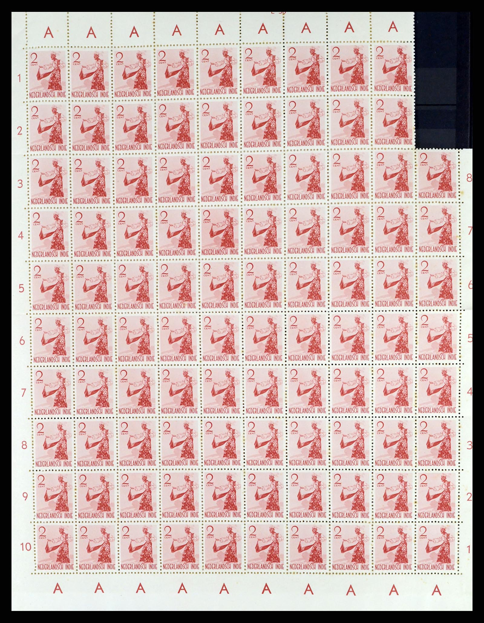 37432 007 - Postzegelverzameling 37432 Japanse bezetting en interim periode Neder