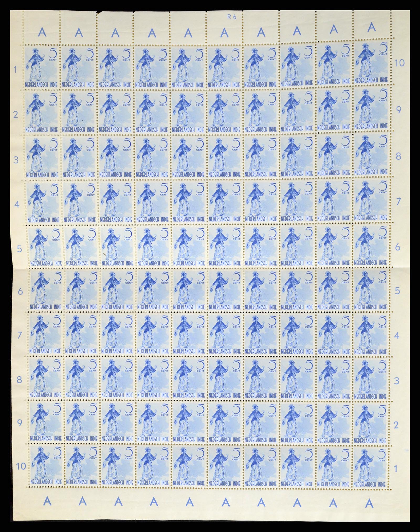 37432 012 - Postzegelverzameling 37432 Japanse bezetting en interim periode Neder