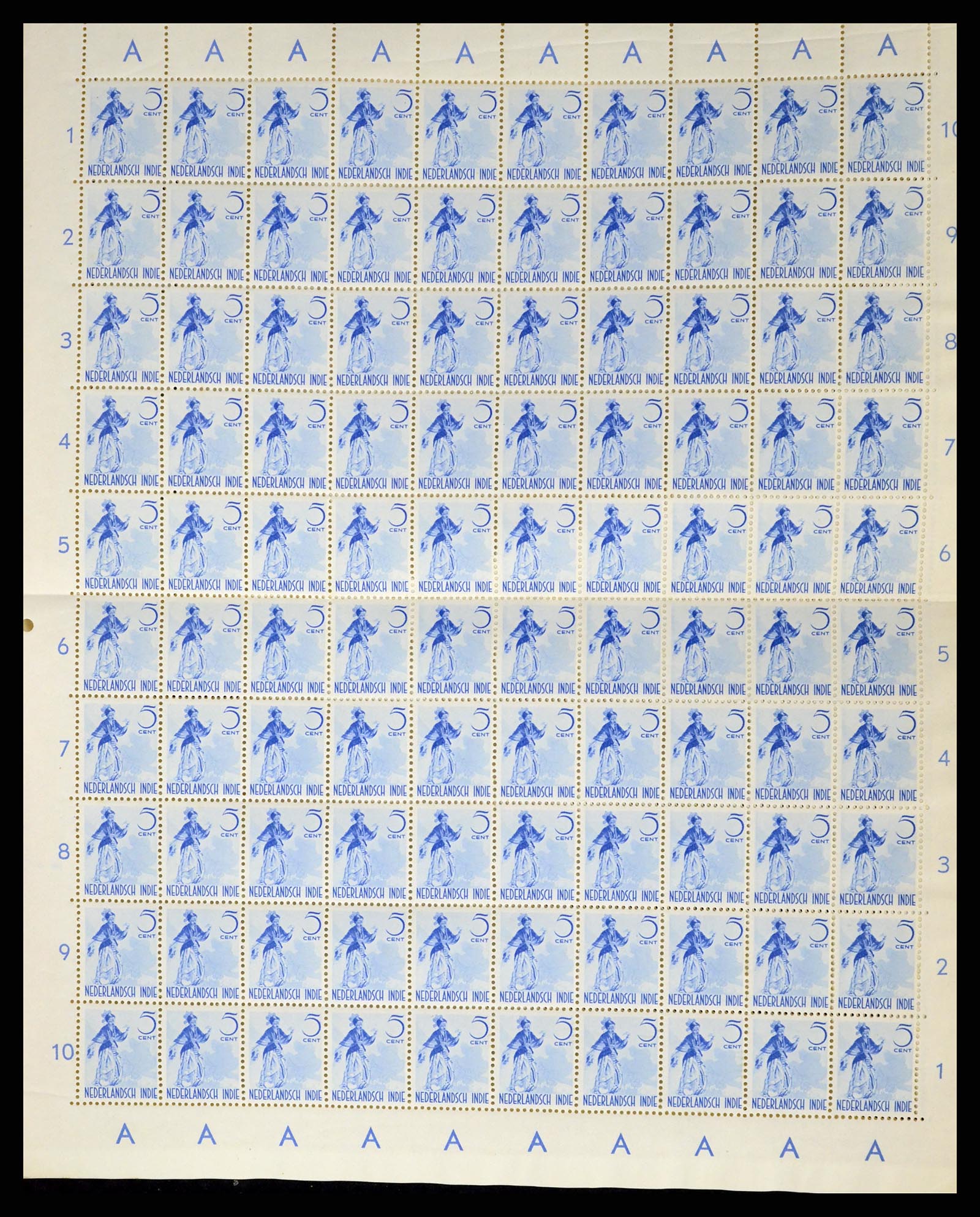 37432 014 - Postzegelverzameling 37432 Japanse bezetting en interim periode Neder