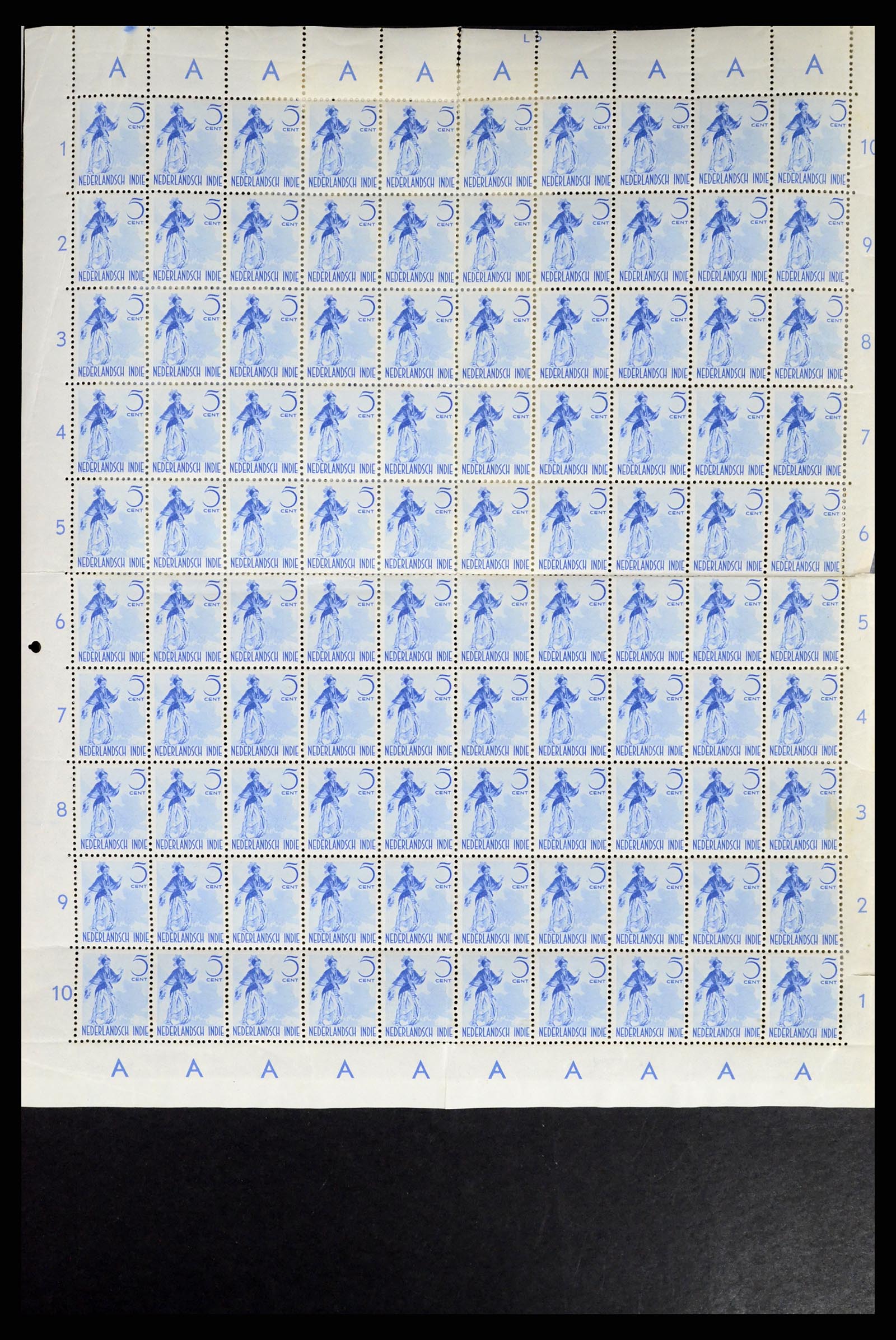 37432 015 - Postzegelverzameling 37432 Japanse bezetting en interim periode Neder