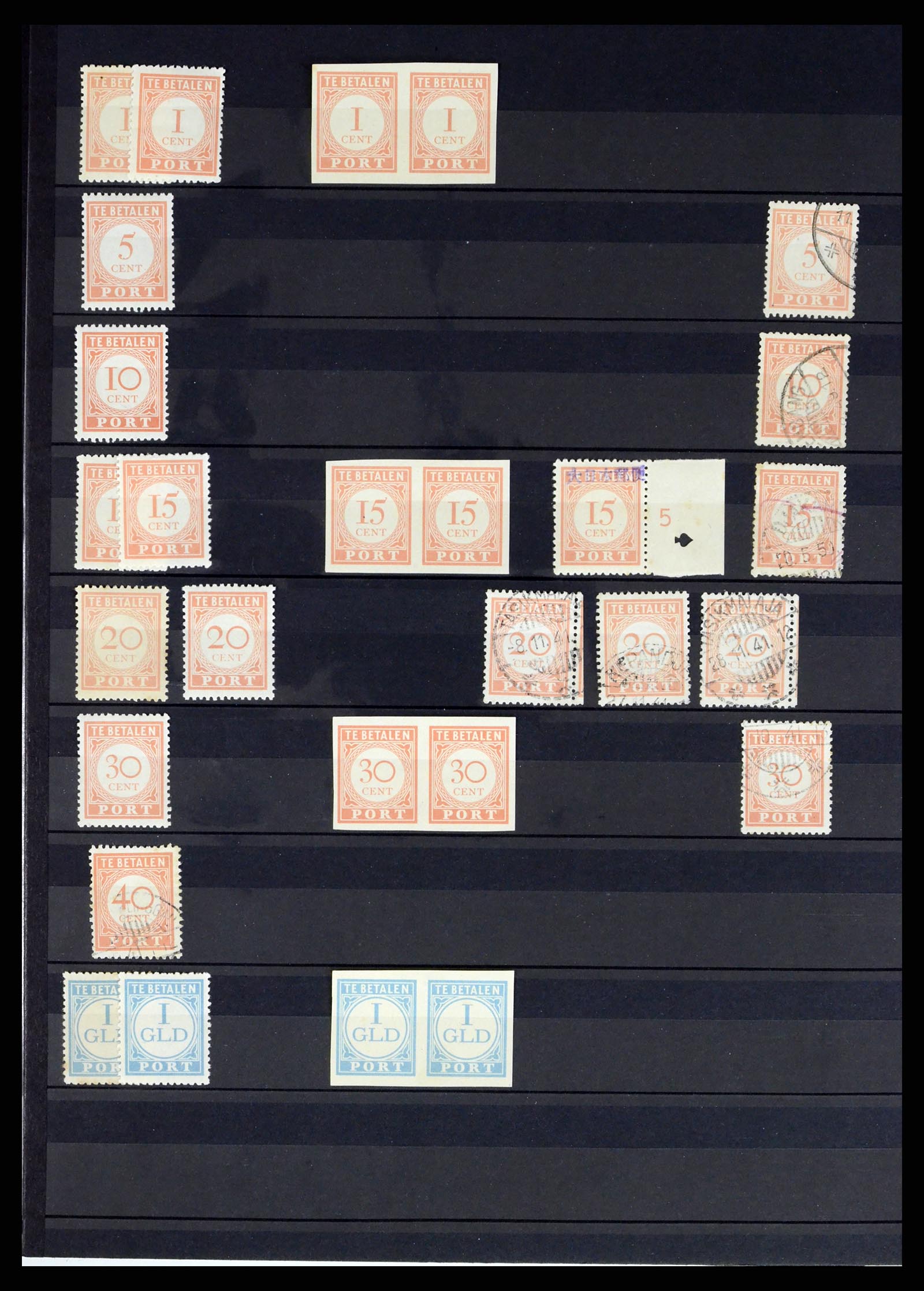 37432 017 - Postzegelverzameling 37432 Japanse bezetting en interim periode Neder