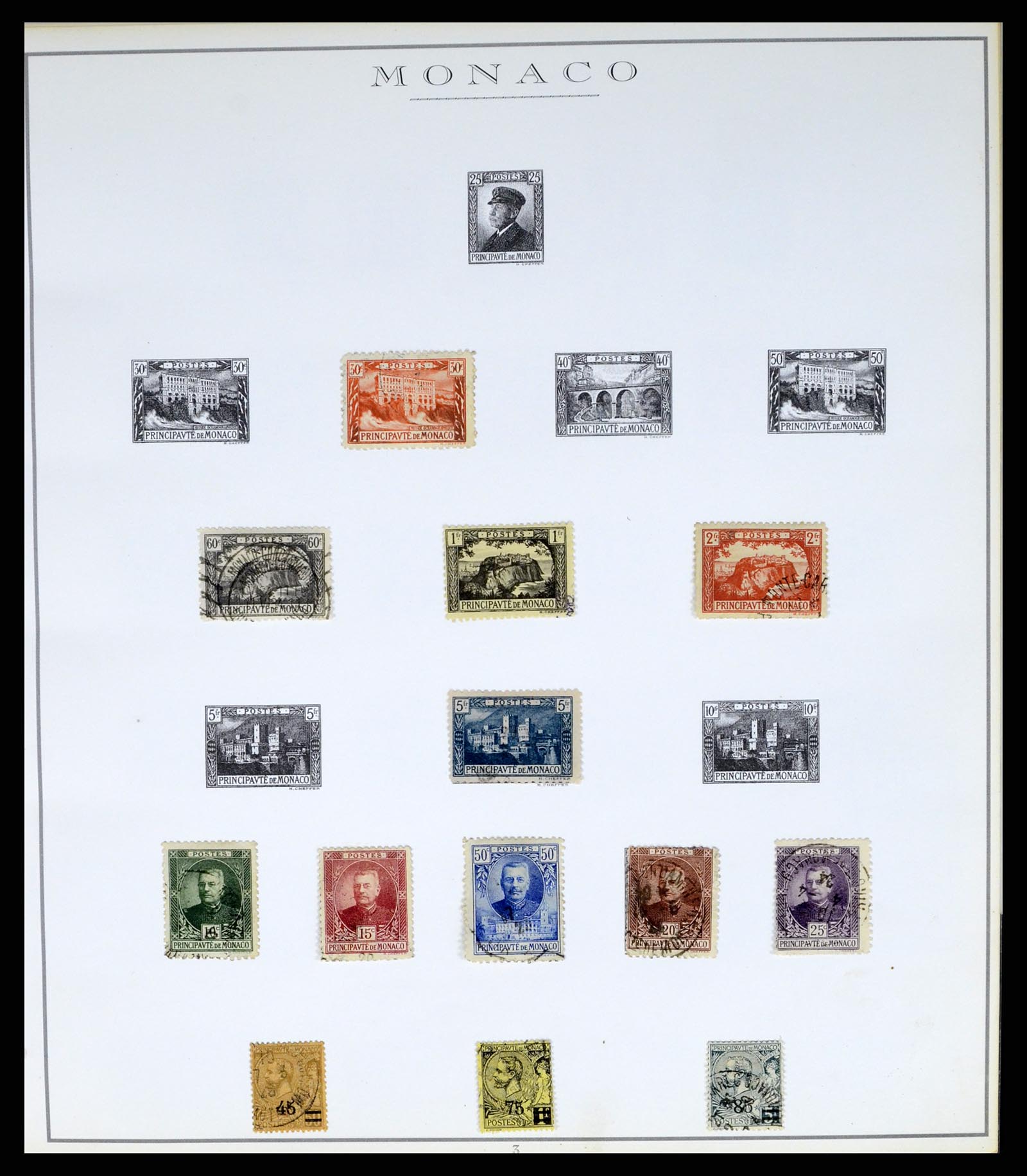 37437 006 - Stamp collection 37437 Monaco 1885-1996.